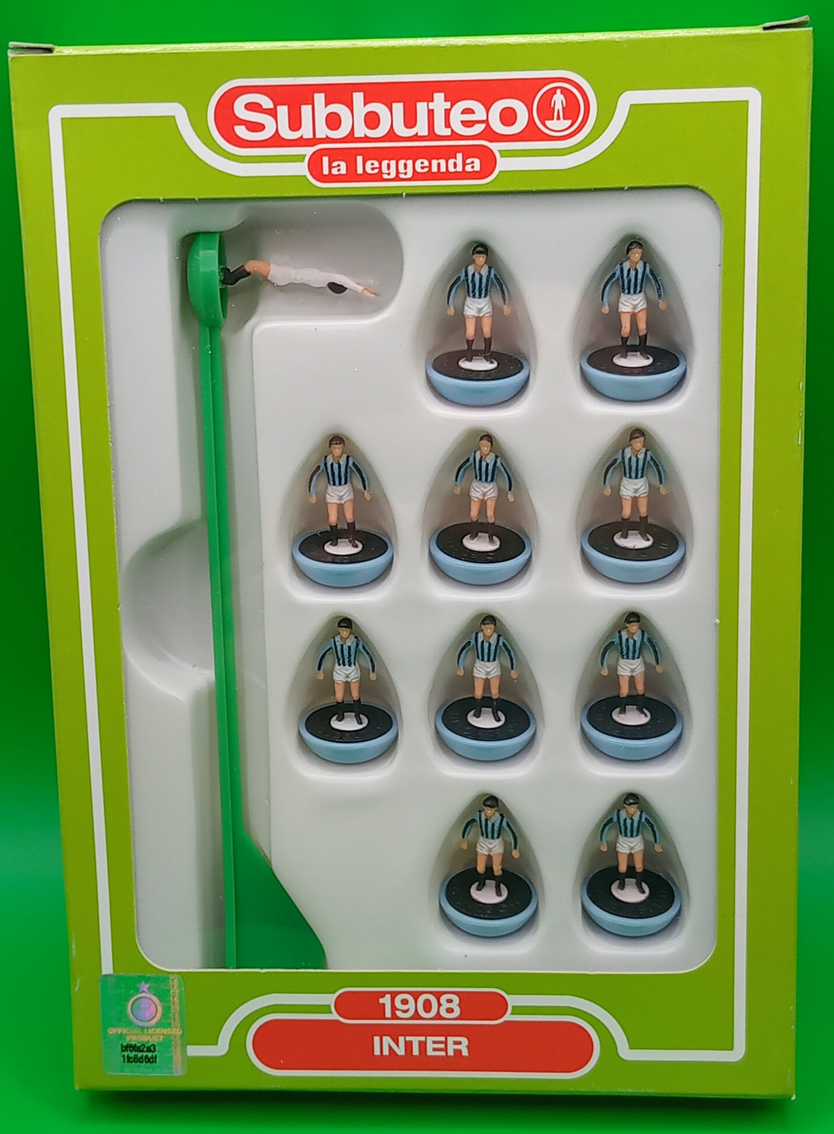 Subbuteo 'serie la leggenda lw' Inter 1908 con libretto