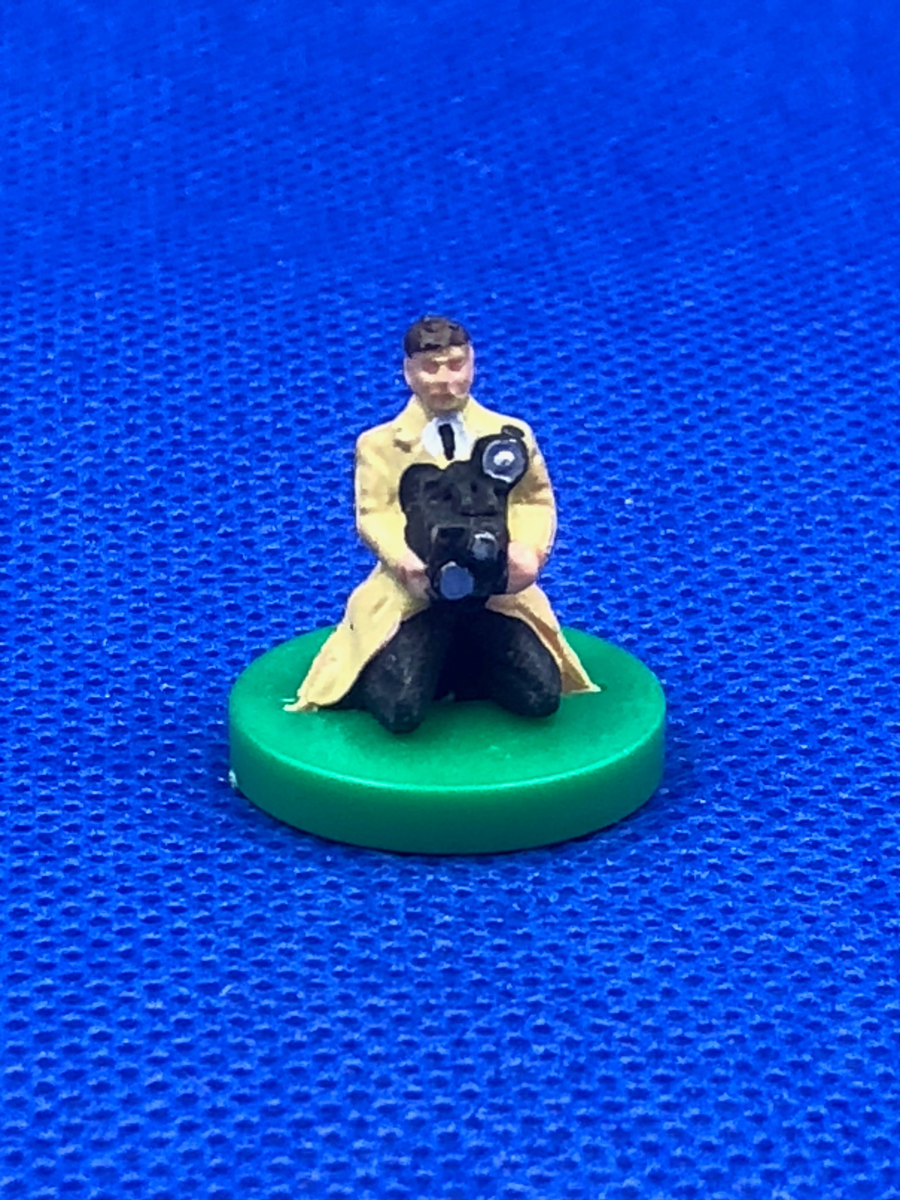 Subbuteo personaggio stadio Fotografo Chinato Abito Beige