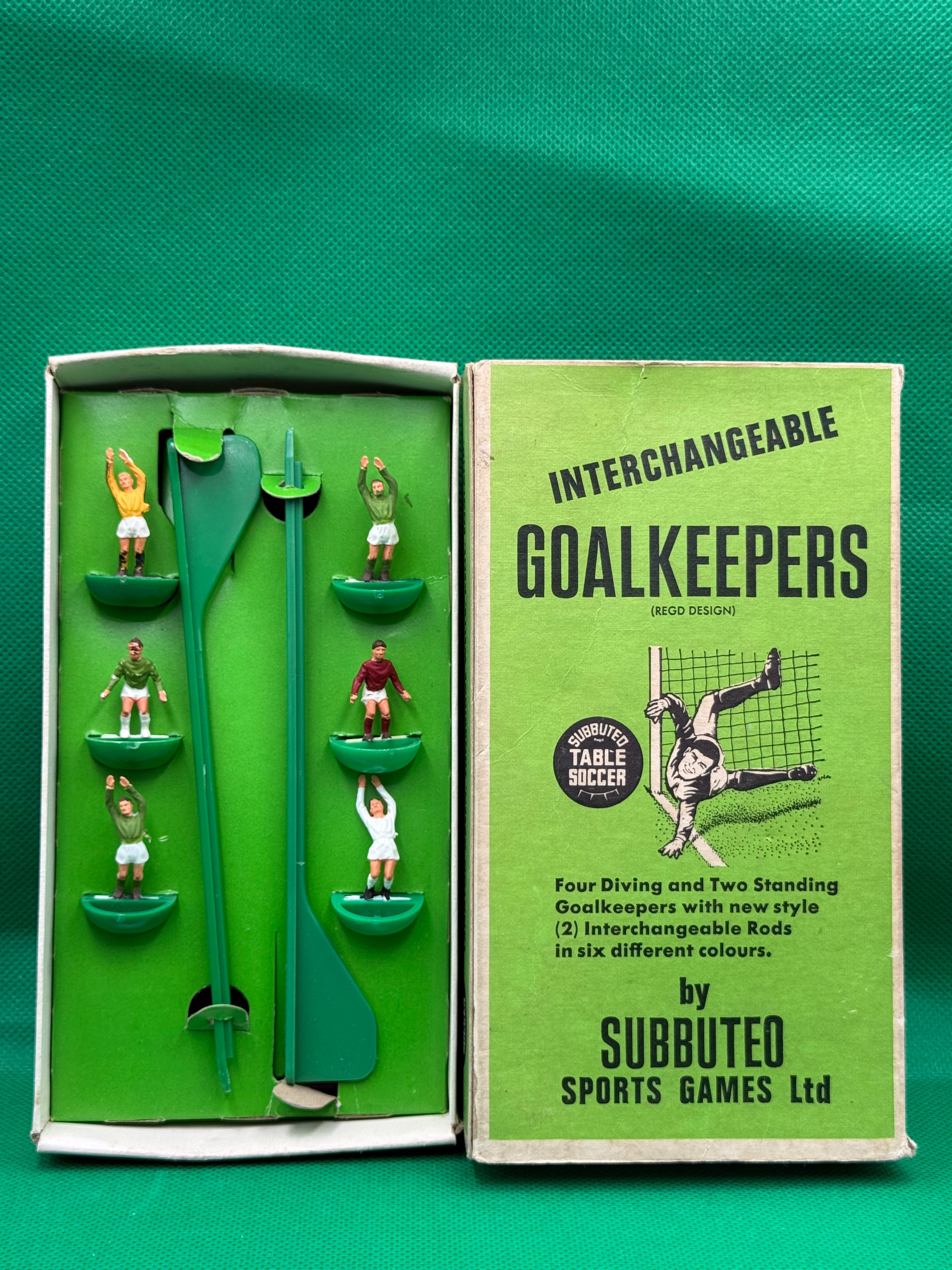 Subbuteo Interchangeable Goalkeepers Hw C133