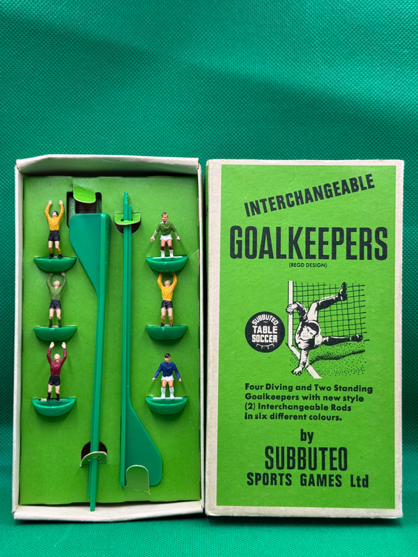 Subbuteo Interchangeable Goalkeepers Lw c133