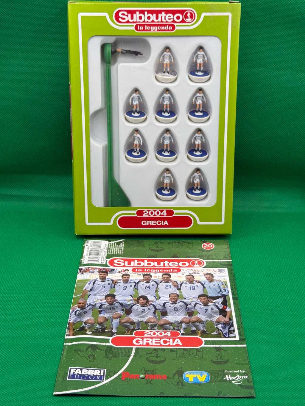 Subbuteo squadra Leggenda Lw Grecia 2004 - con Libretto