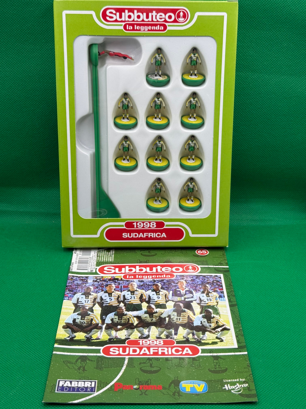 Subbuteo squadra Leggenda Lw SudAfrica 1998 - con Libretto