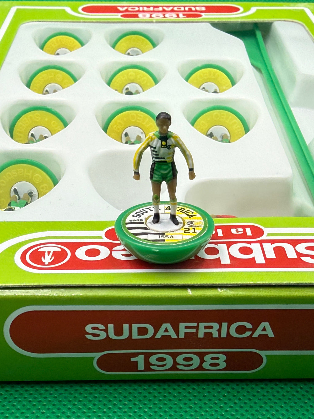 Subbuteo squadra Leggenda Lw SudAfrica 1998 - con Libretto