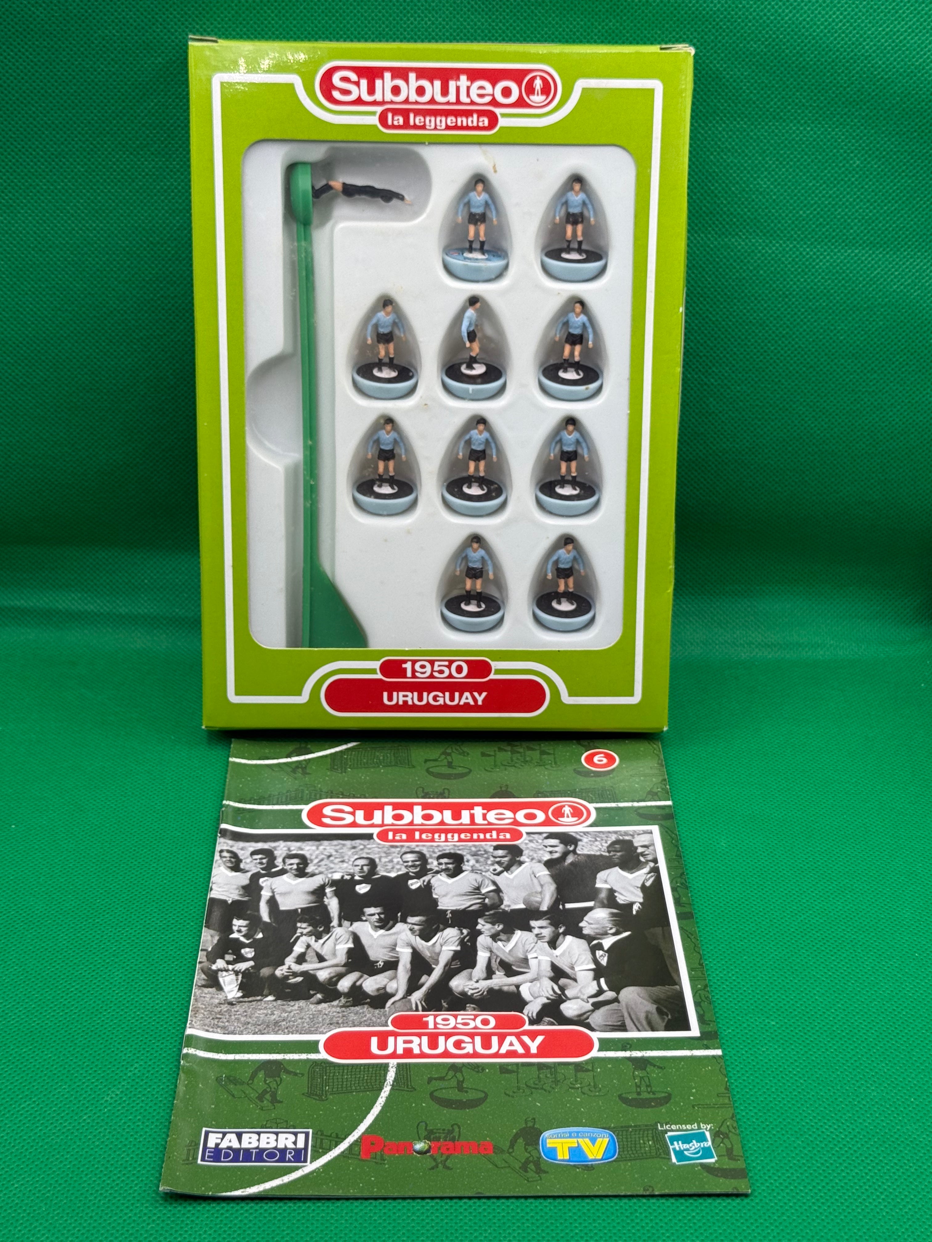 Subbuteo squadra Leggenda Lw Uruguay 1950 - con Libretto
