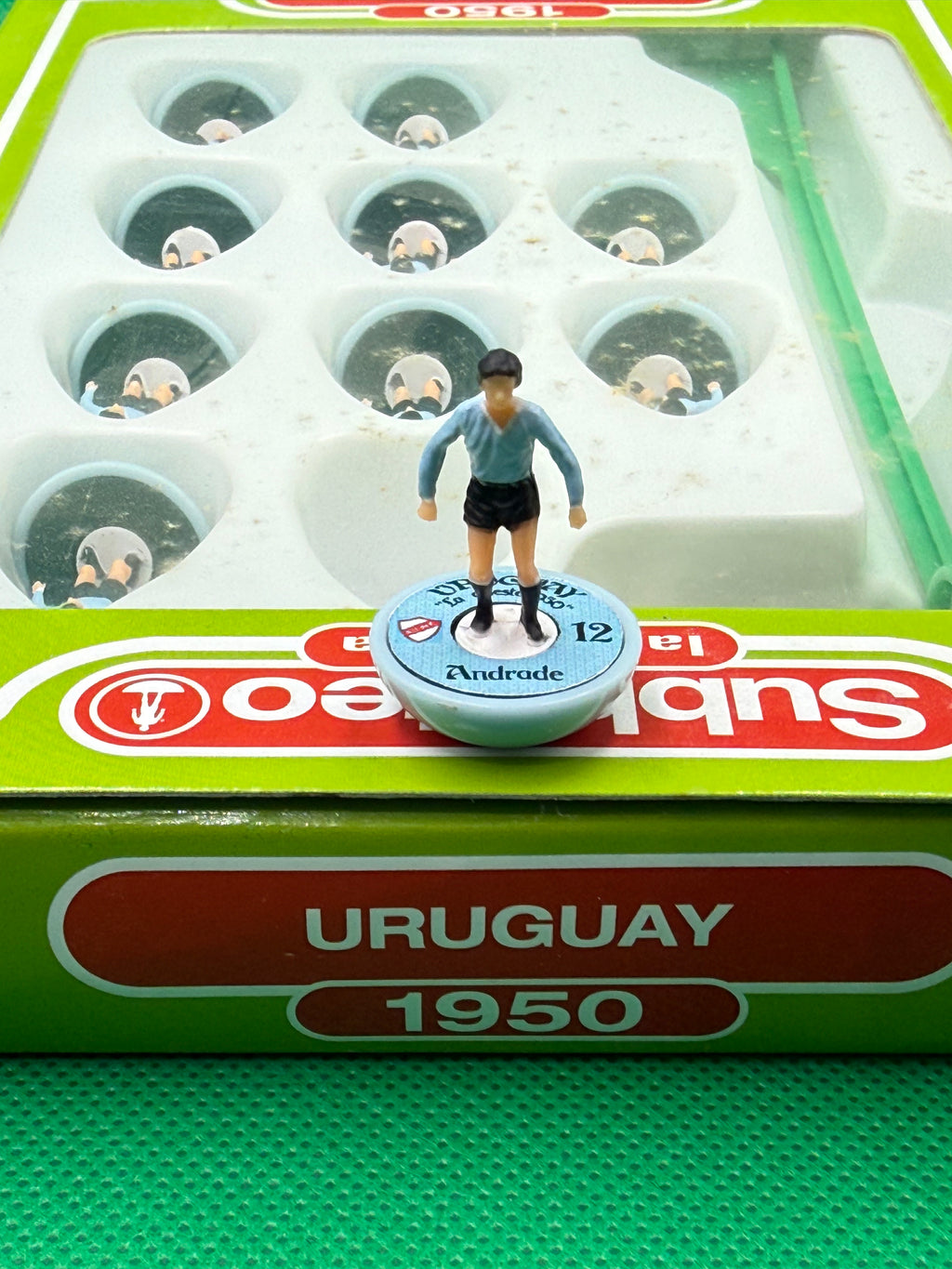 Subbuteo squadra Leggenda Lw Uruguay 1950 - con Libretto