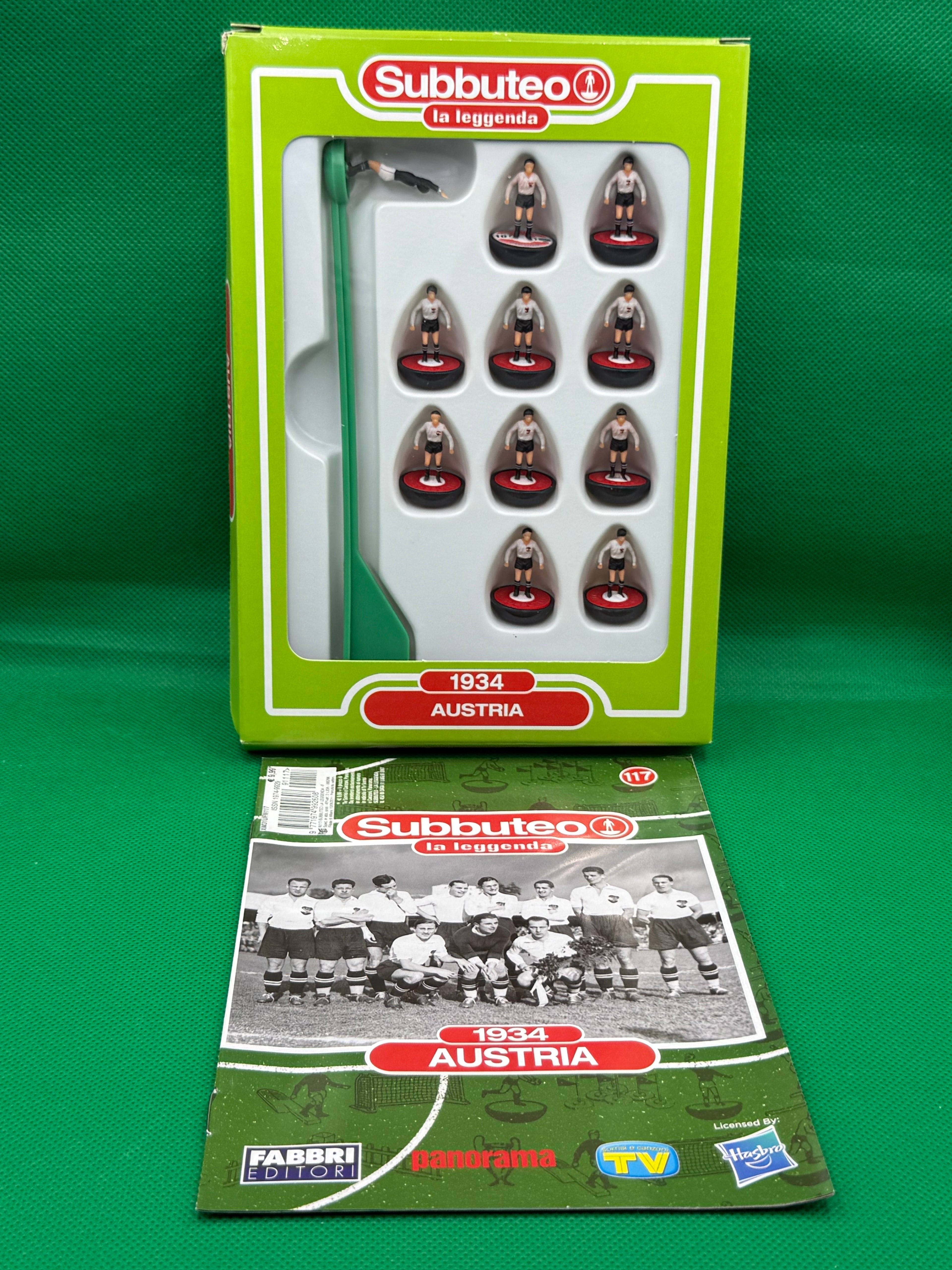 Subbuteo squadra Leggenda Lw Austria 1934 - con Libretto