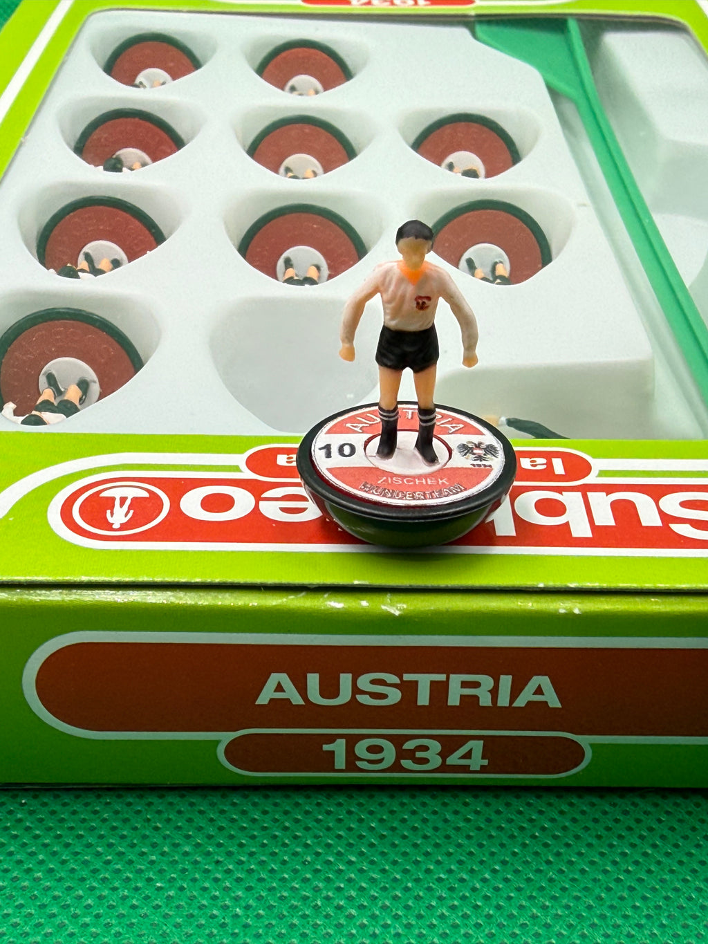 Subbuteo squadra Leggenda Lw Austria 1934 - con Libretto