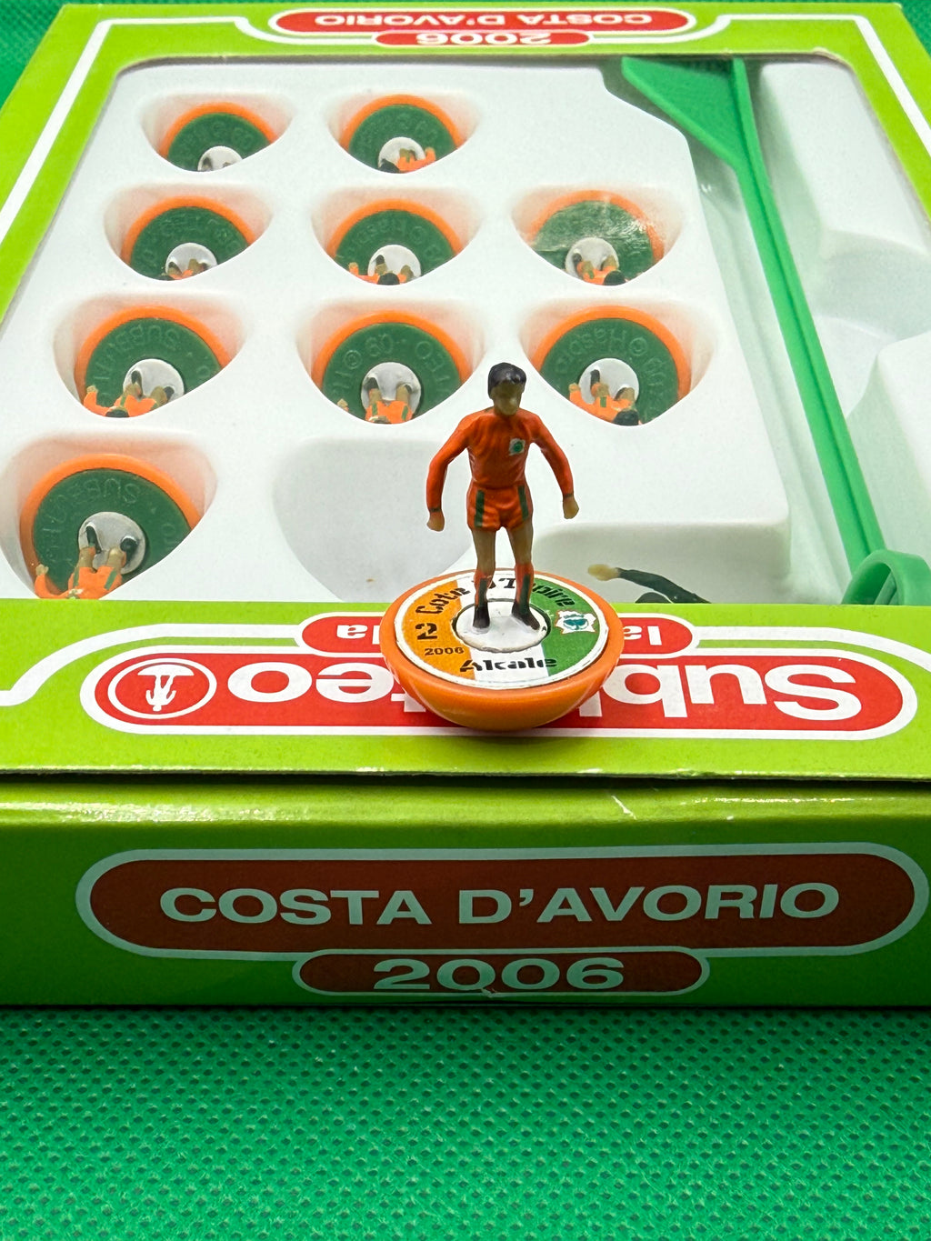 Subbuteo squadra Leggenda Lw Costa d'Avorio 2006 - con Libretto