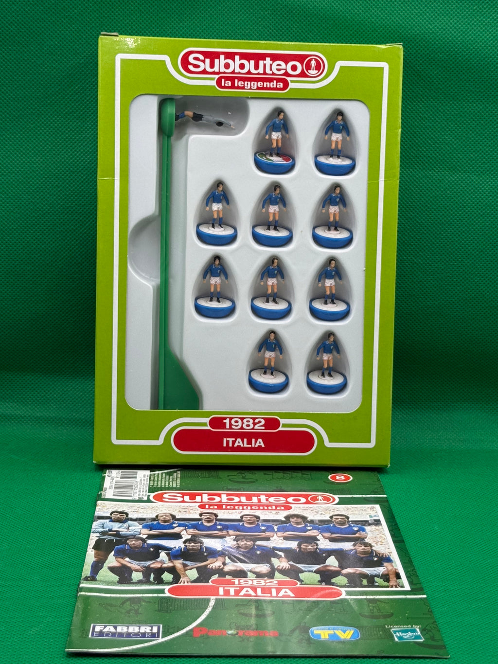 Subbuteo squadra Leggenda Lw Italia 1982 - con Libretto