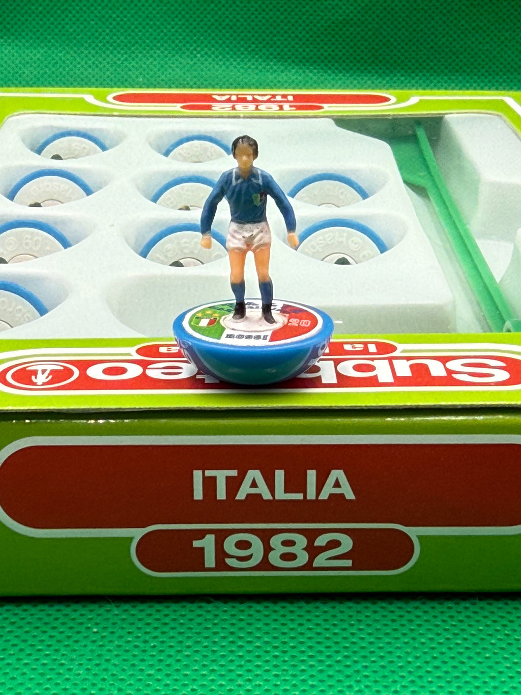 Subbuteo squadra Leggenda Lw Italia 1982 - con Libretto