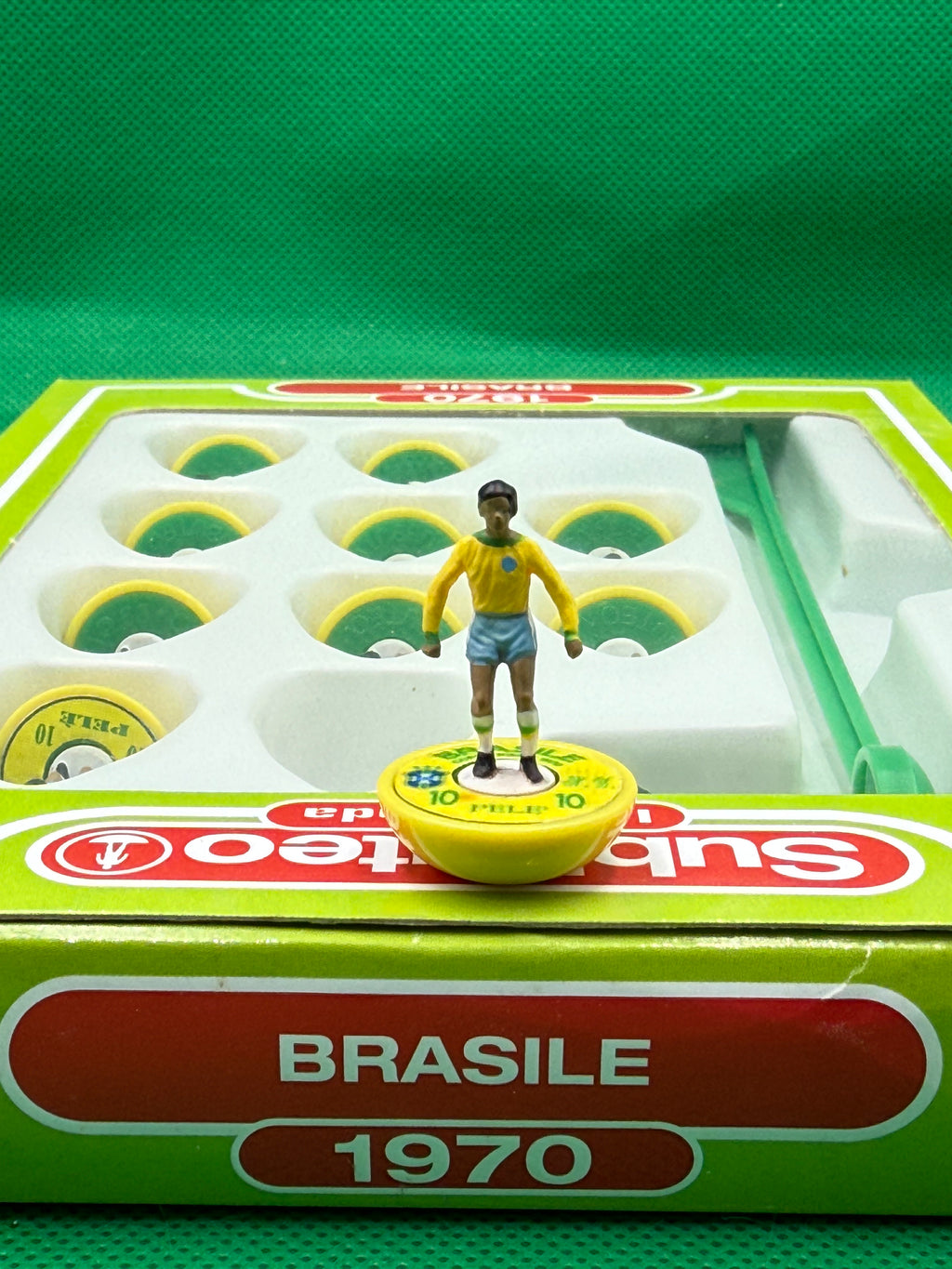 Subbuteo squadra Leggenda Lw Brasile 1970 - con Libretto