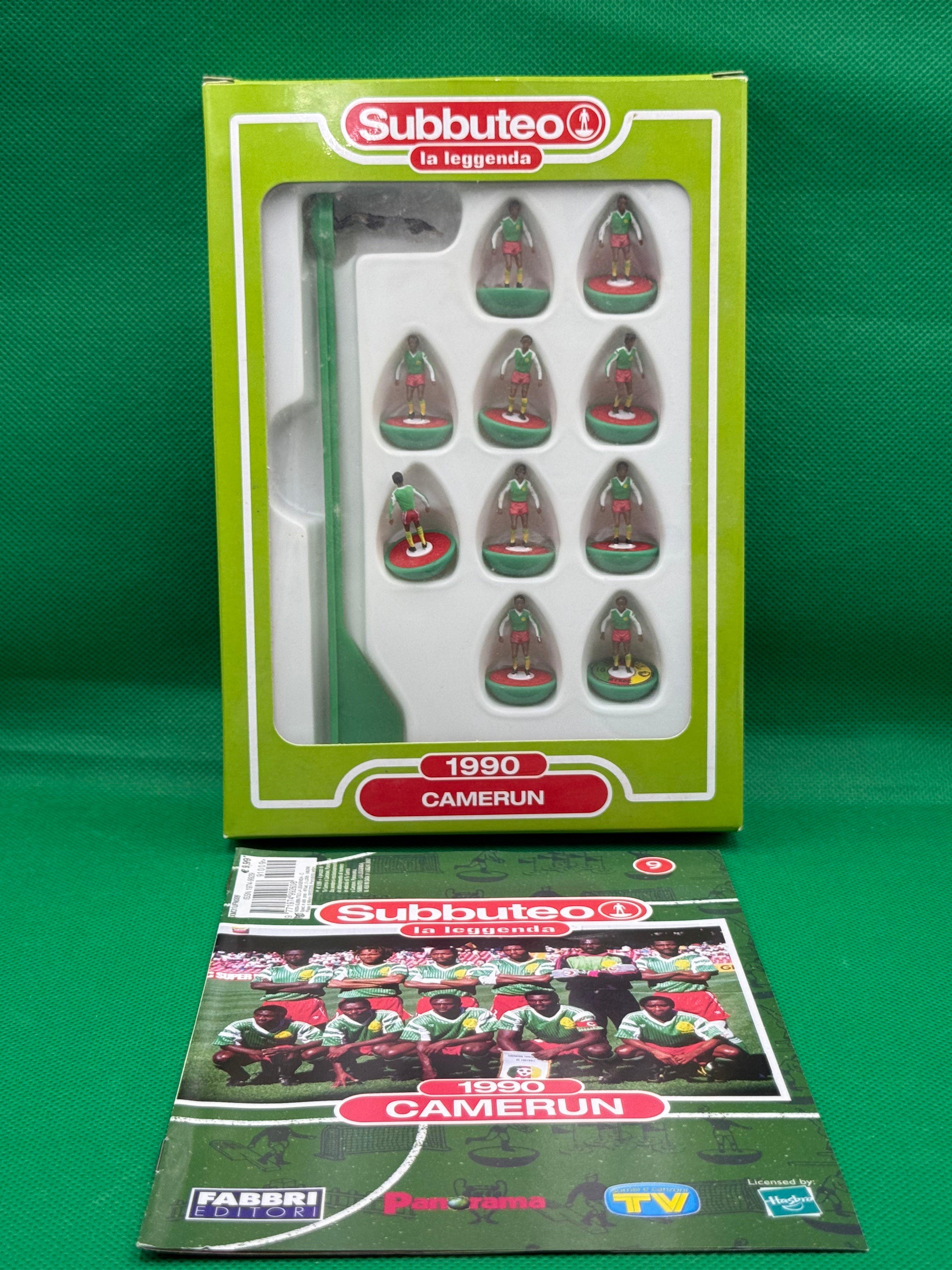 Subbuteo squadra Leggenda Lw Camerun 1990 - con Libretto