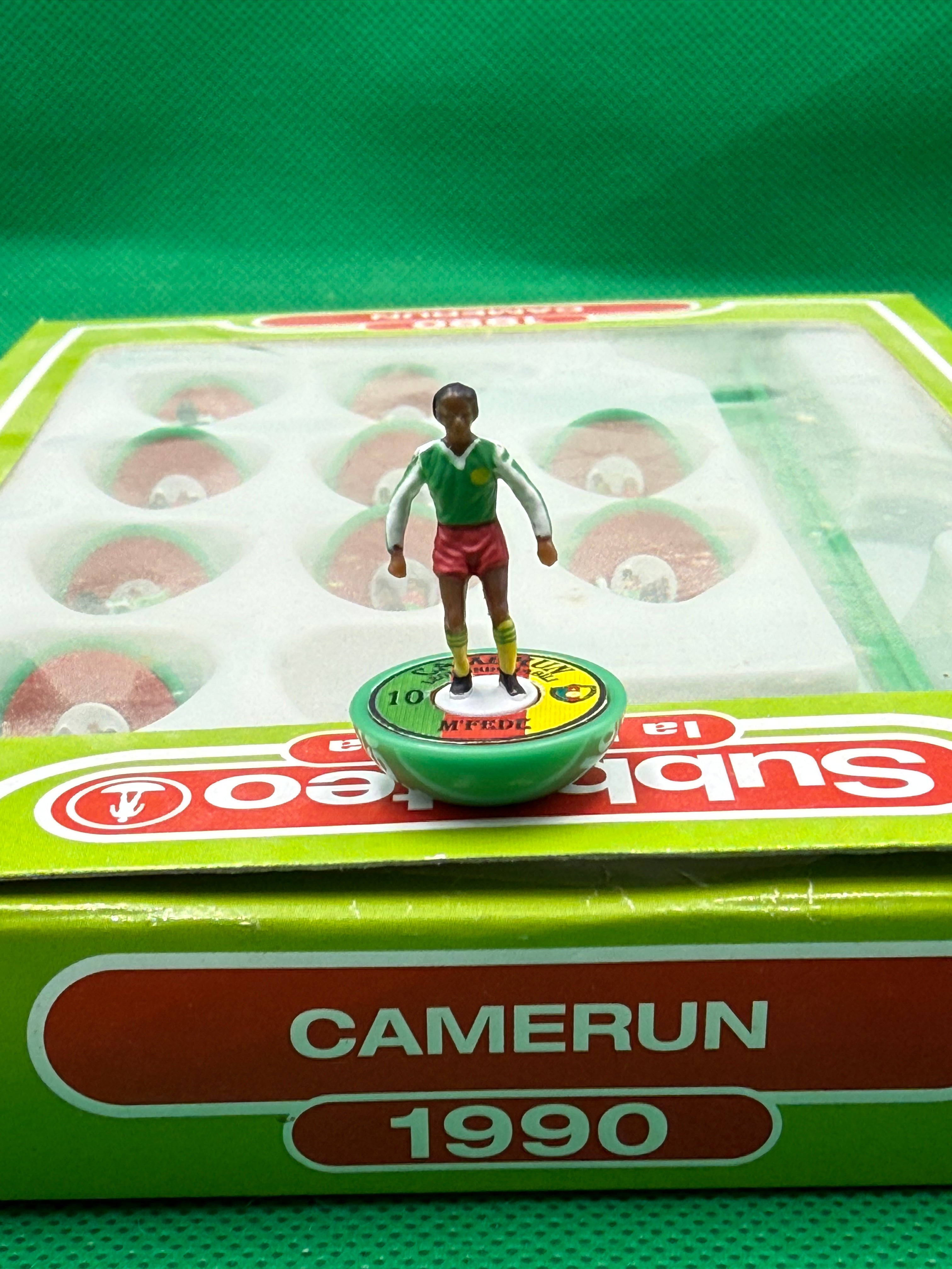 Subbuteo squadra Leggenda Lw Camerun 1990 - con Libretto