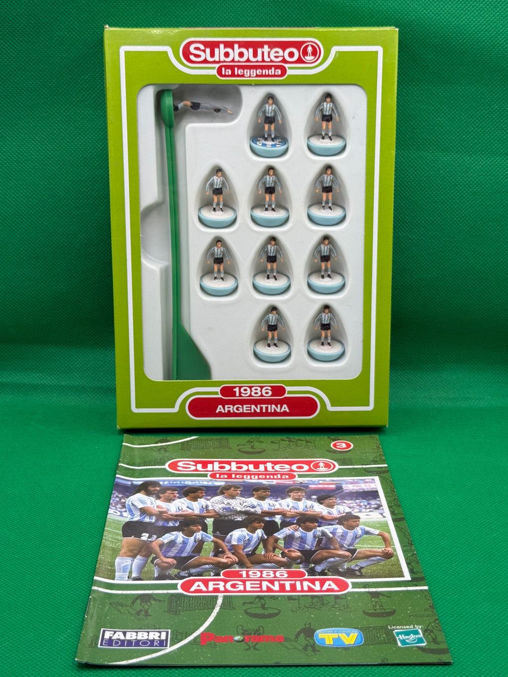 Subbuteo squadra Leggenda Lw Argentina 1986 - con Libretto