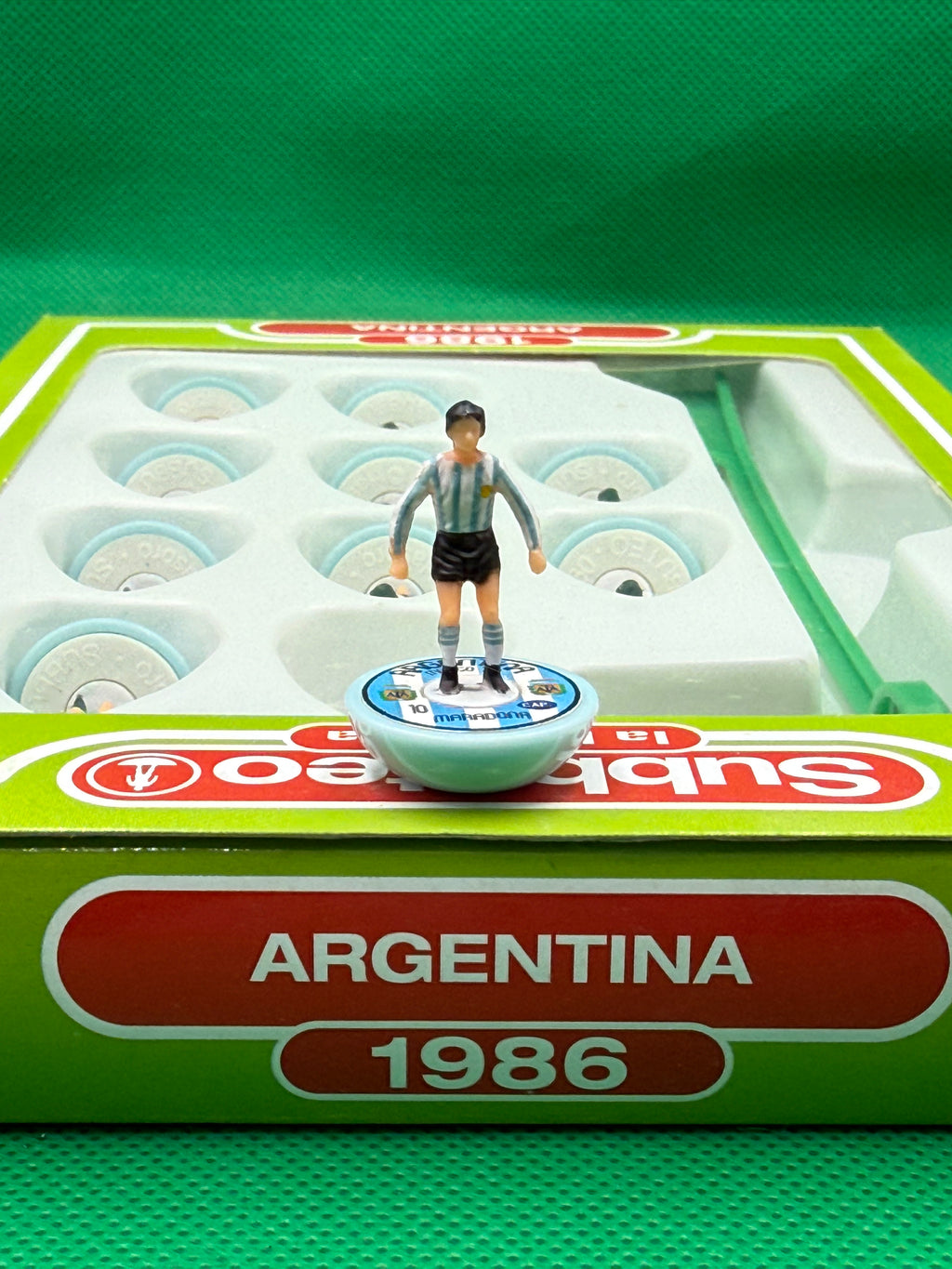 Subbuteo squadra Leggenda Lw Argentina 1986 - con Libretto