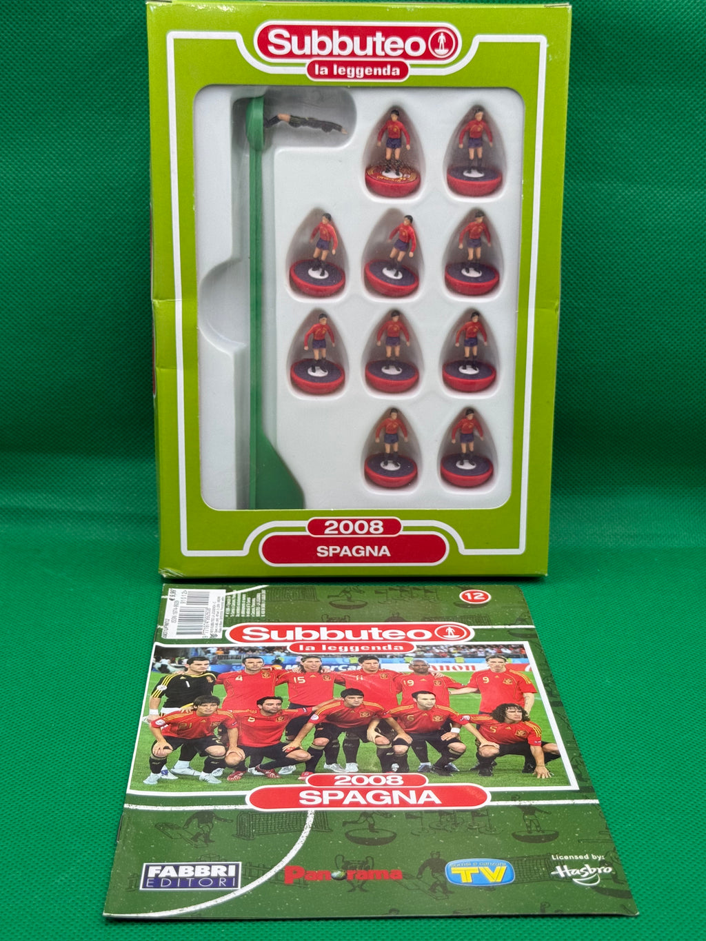 Subbuteo squadra Leggenda Lw Spagna 2008 - con Libretto