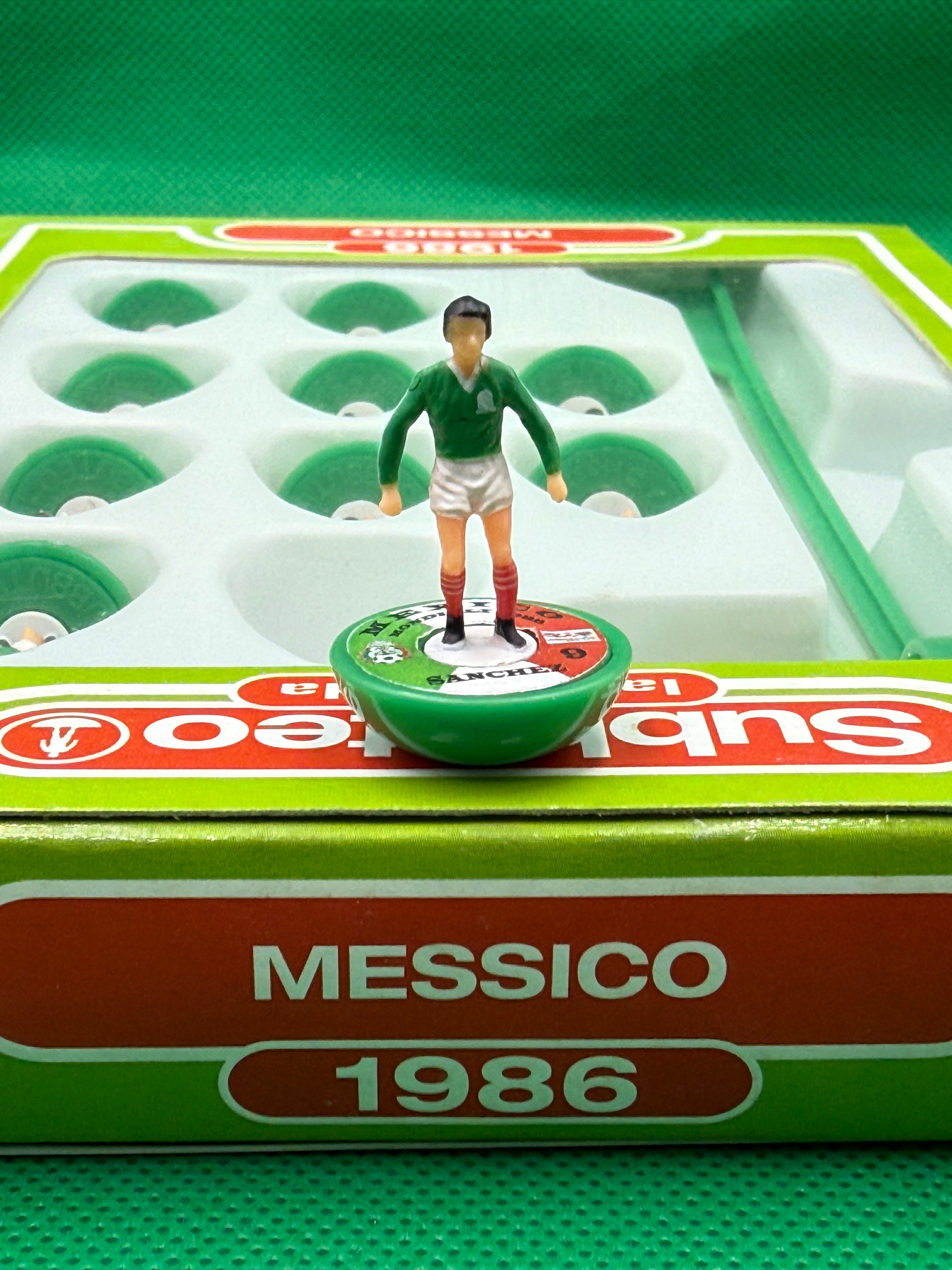 Subbuteo squadra Leggenda Lw Messico 1986 - con Libretto