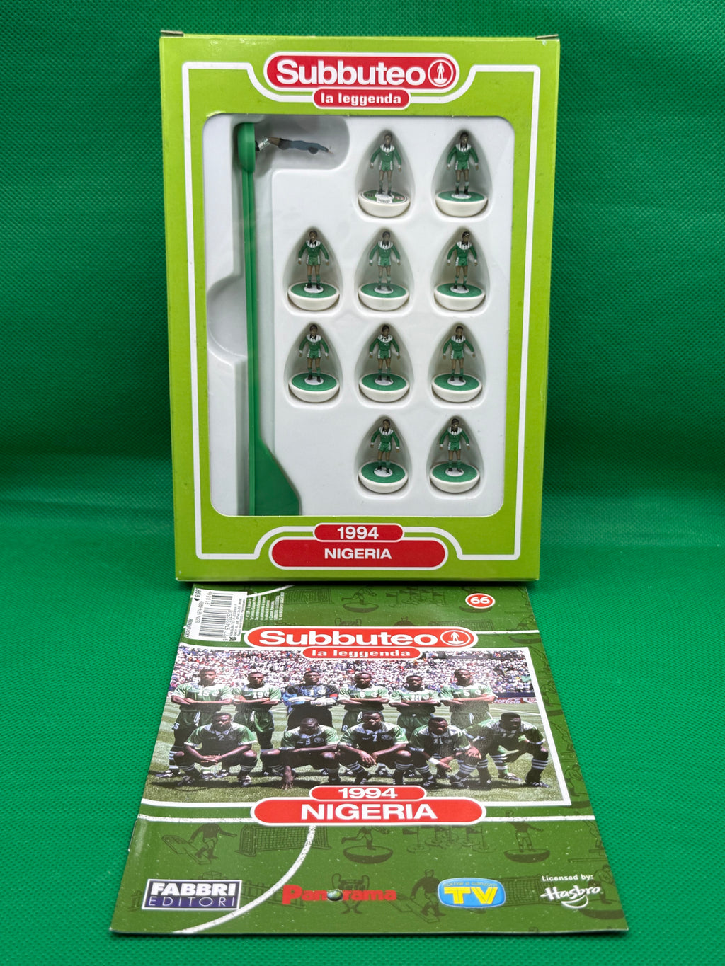 Subbuteo squadra Leggenda Lw Nigeria 1994 - con Libretto