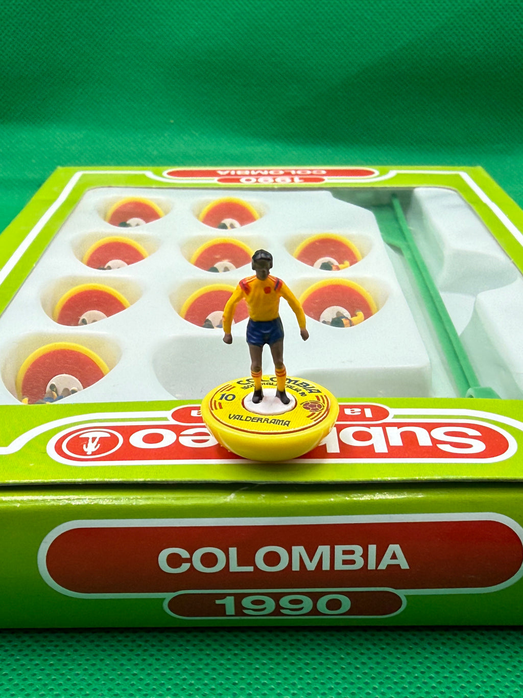 Subbuteo squadra Leggenda Lw Colombia 1990 - con Libretto