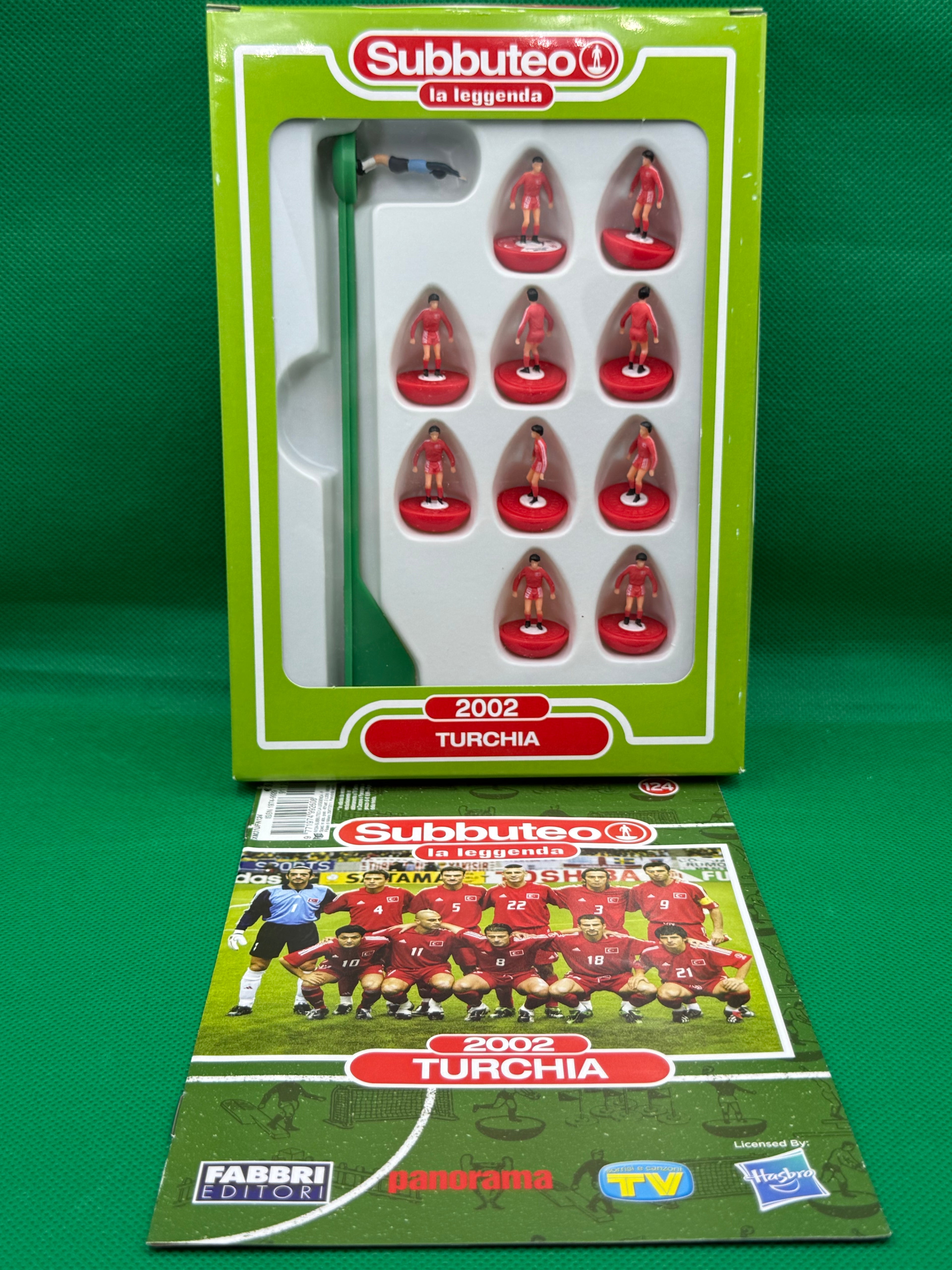 Subbuteo squadra Leggenda Lw Turchia 2002 - con Libretto