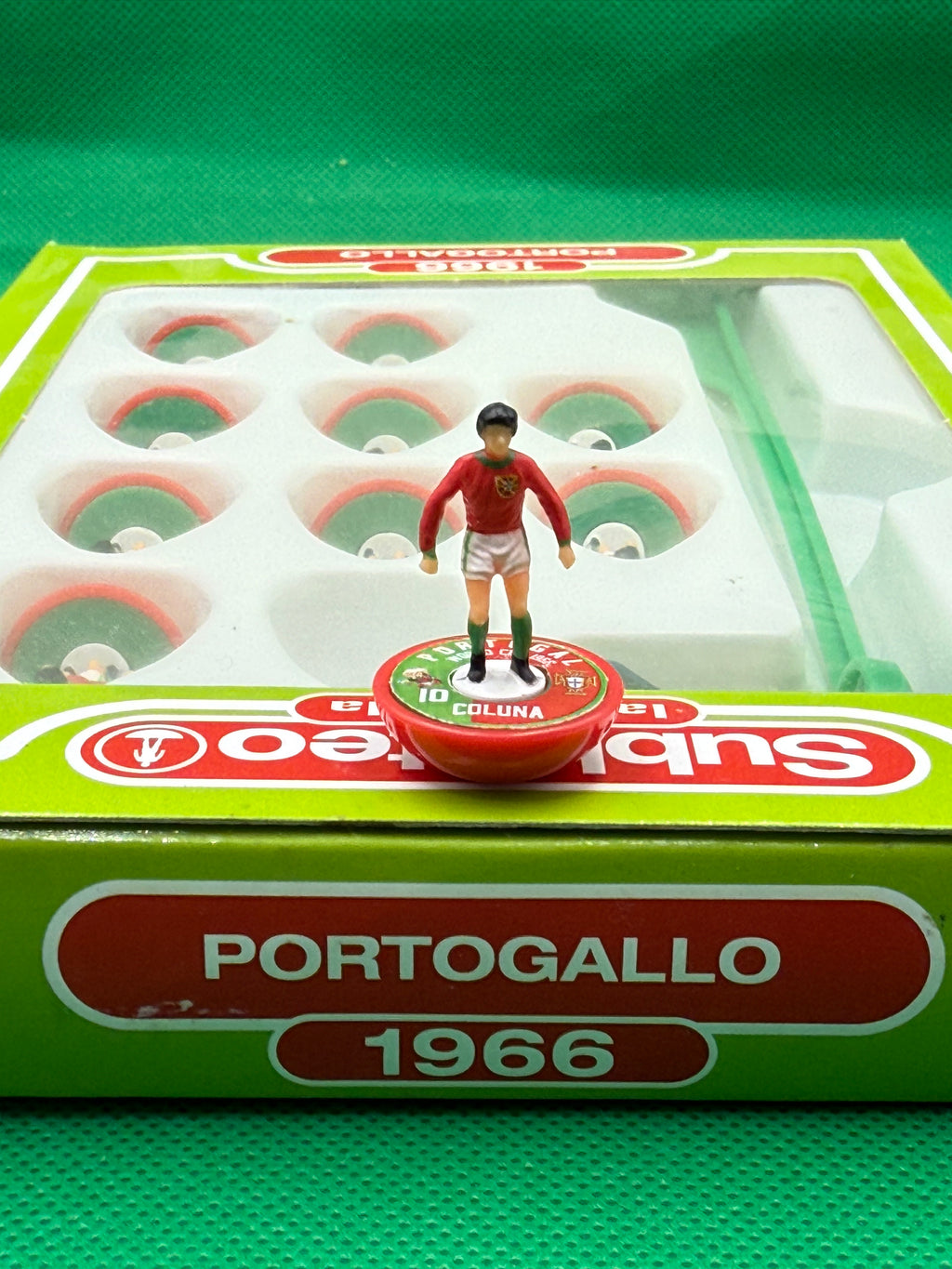 Subbuteo squadra Leggenda Lw Portogallo 1966 - con Libretto