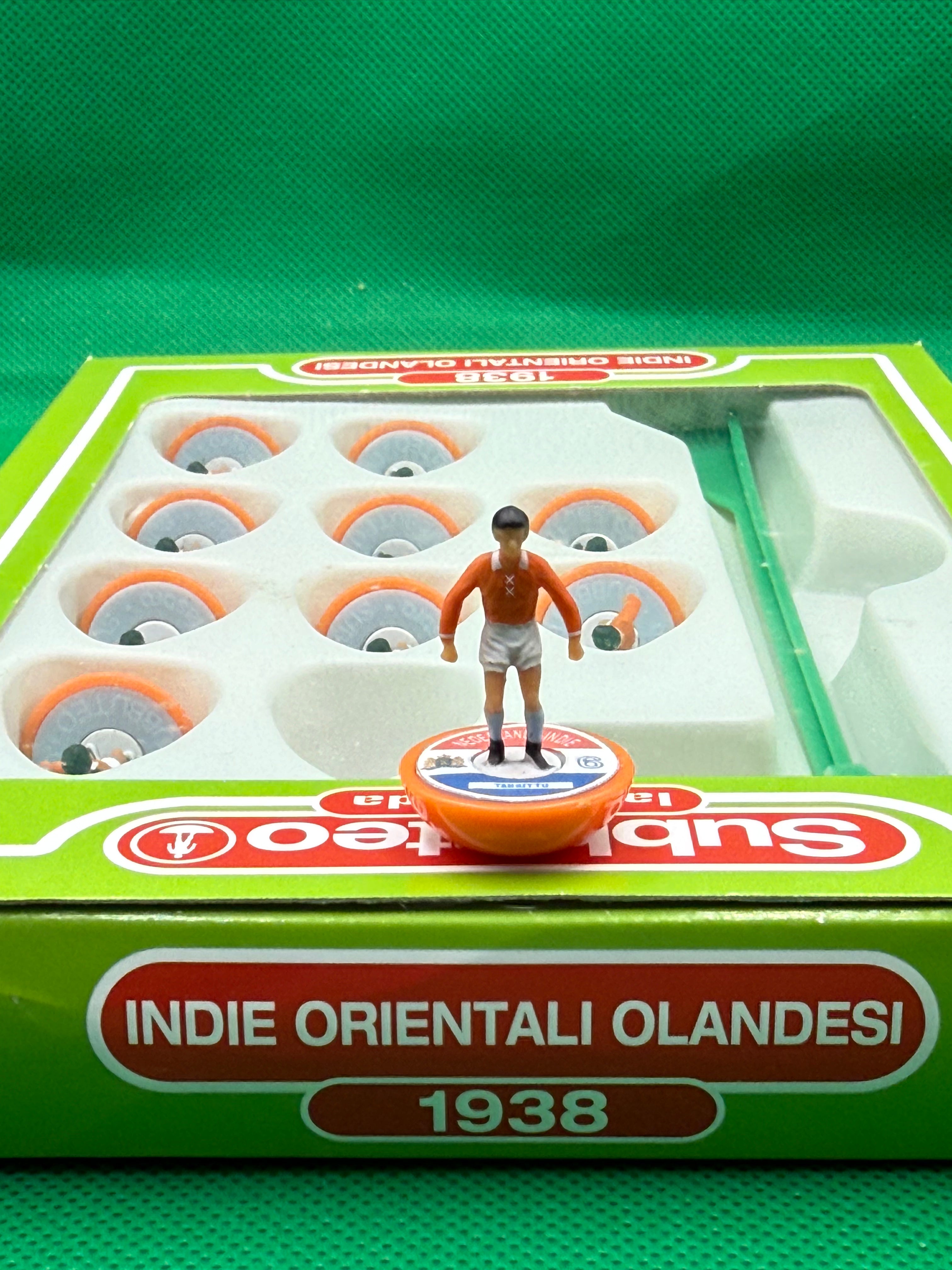 Subbuteo squadra Leggenda Lw Indie Orientali Olandesi 1938 - con Libretto