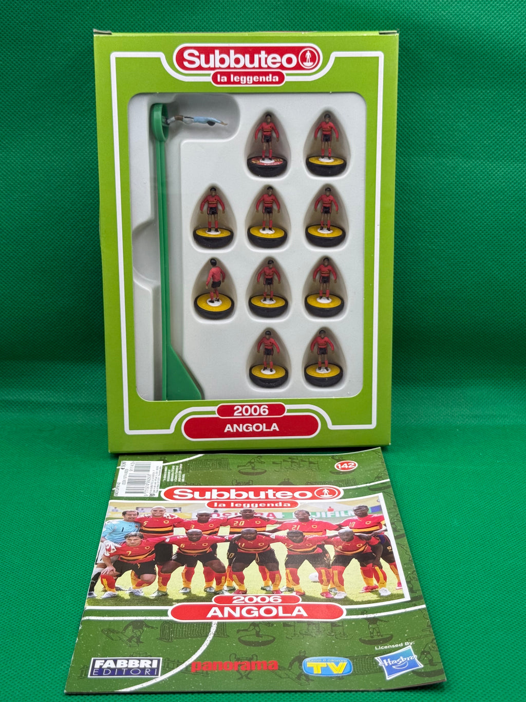 Subbuteo squadra Leggenda Lw Angola 2006 - con Libretto