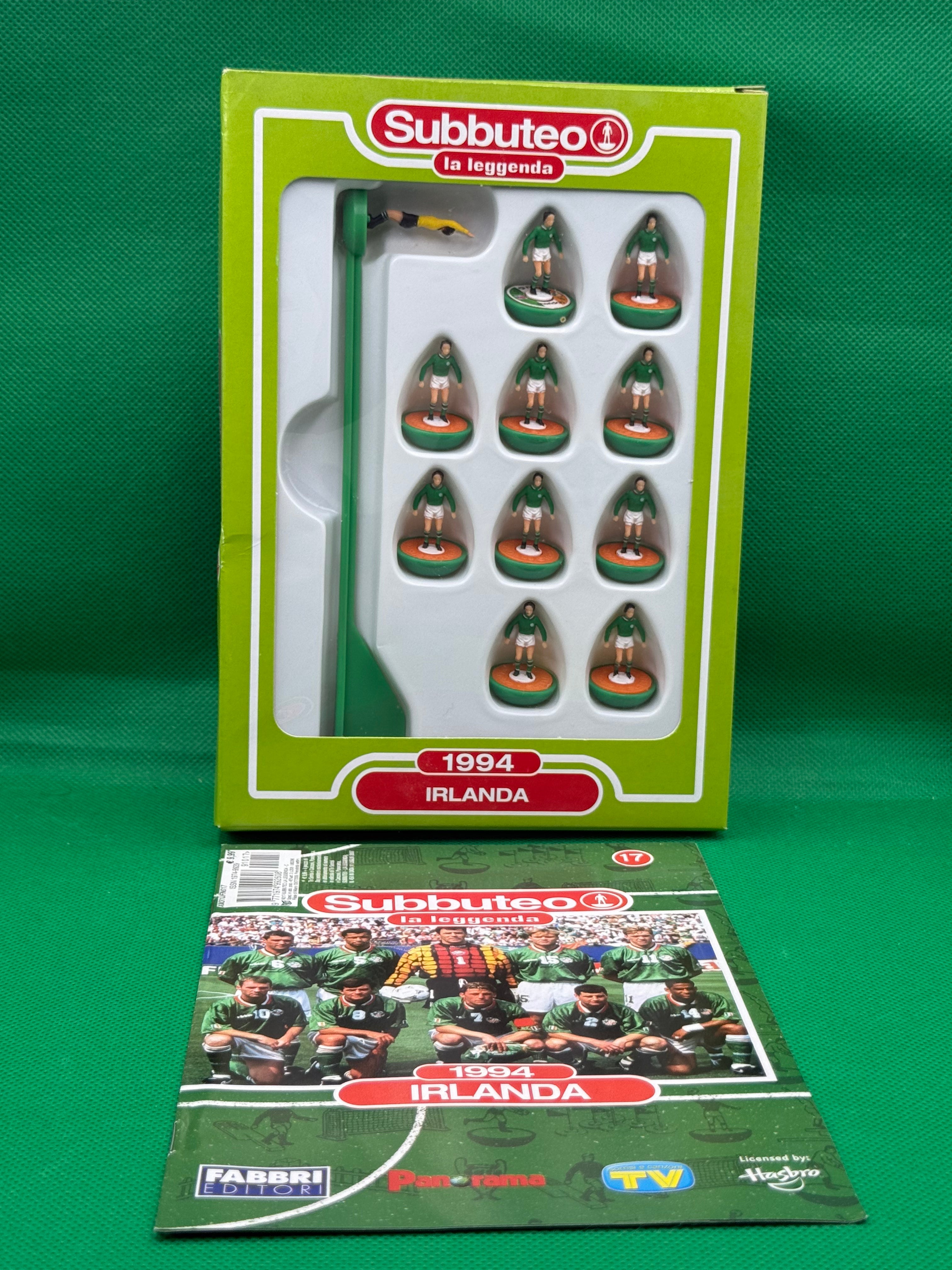 Subbuteo squadra Leggenda Lw Irlanda 1994 - con Libretto