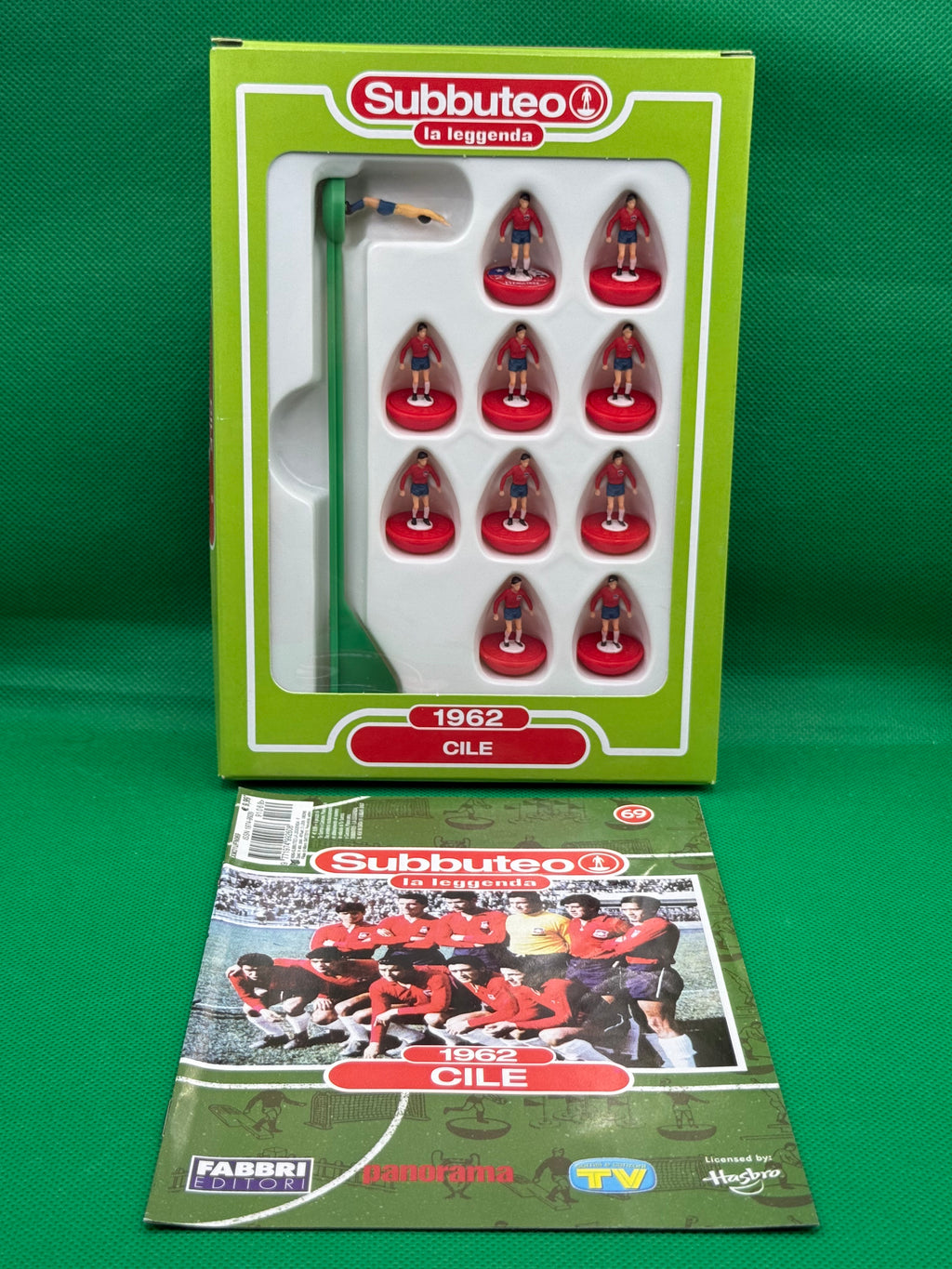 Subbuteo squadra Leggenda Lw Cile 1962 - con Libretto