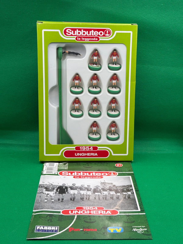 Subbuteo squadra Leggenda Lw Ungheria 1954 - con Libretto