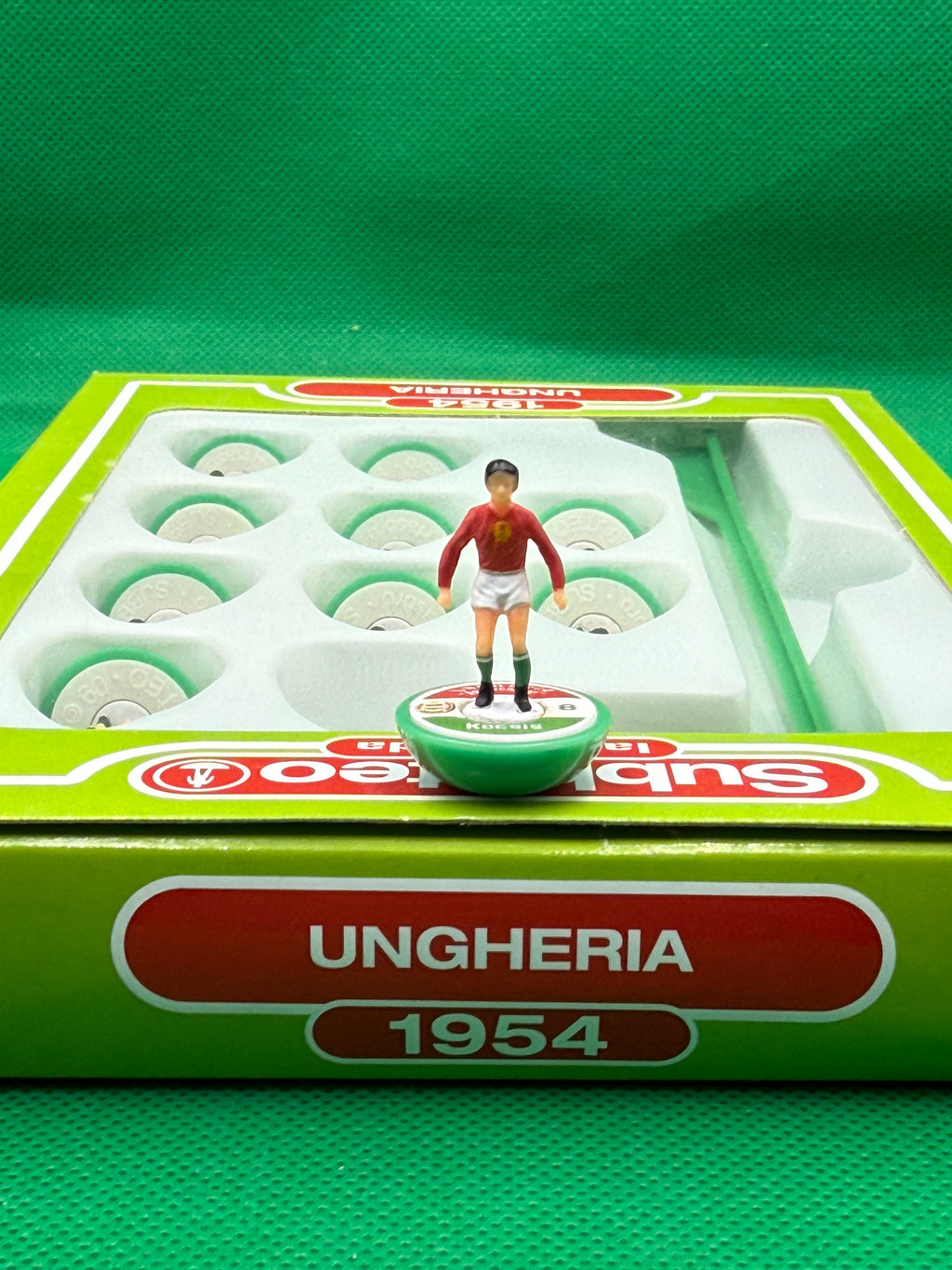 Subbuteo squadra Leggenda Lw Ungheria 1954 - con Libretto