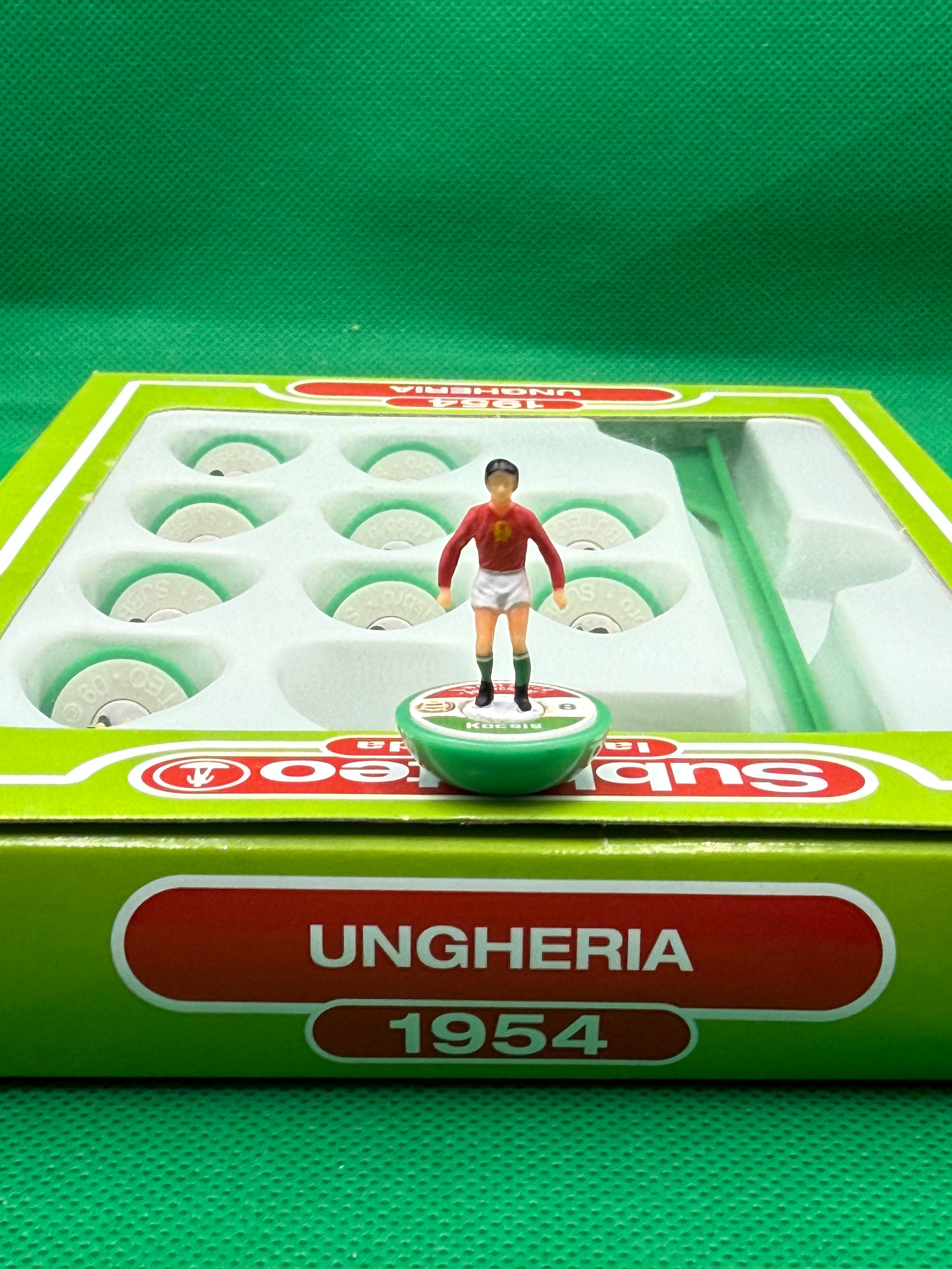 Subbuteo squadra Leggenda Lw Ungheria 1954 - con Libretto