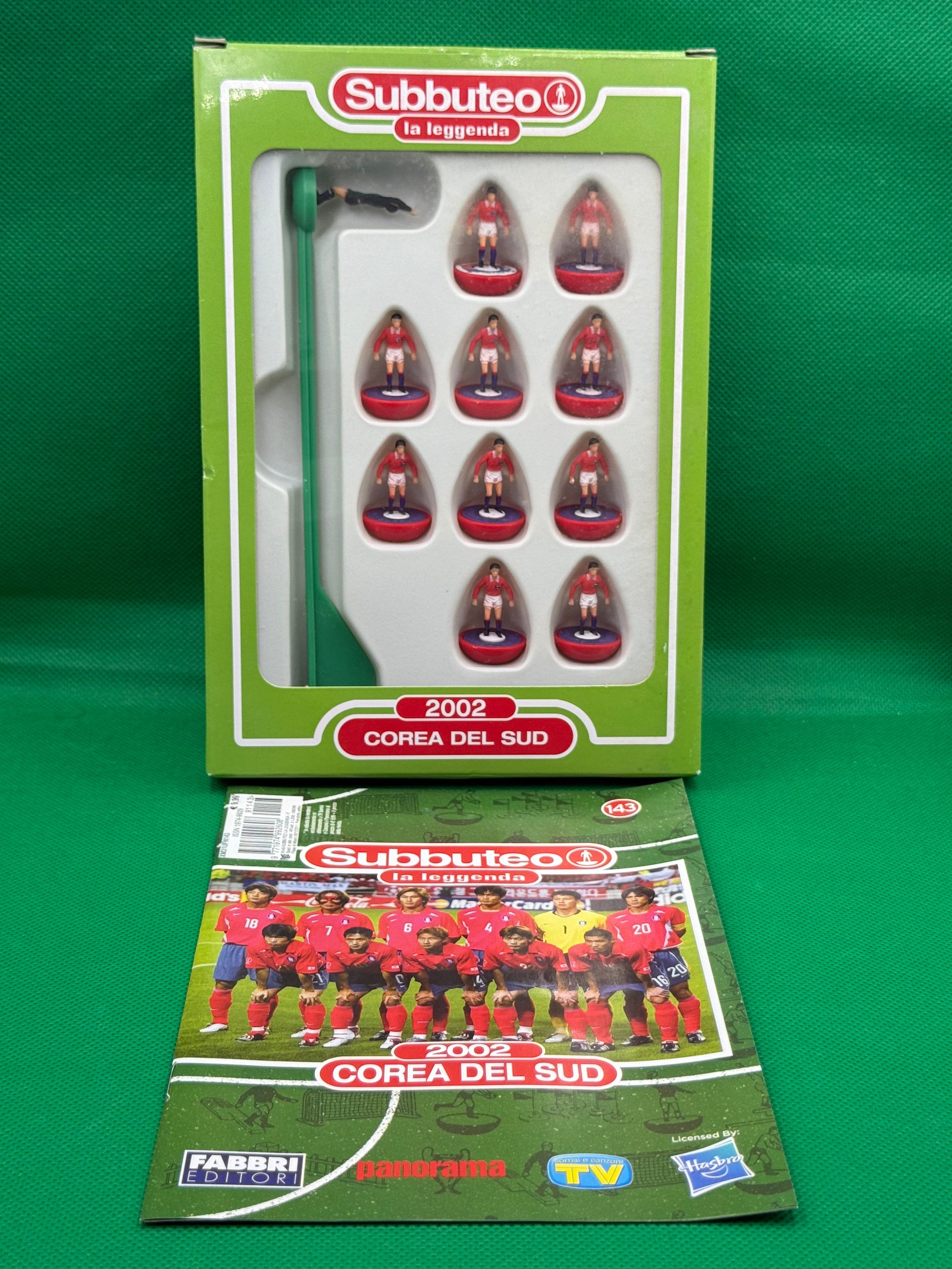 Subbuteo squadra Leggenda Lw Corea del Sud 2002 - con Libretto