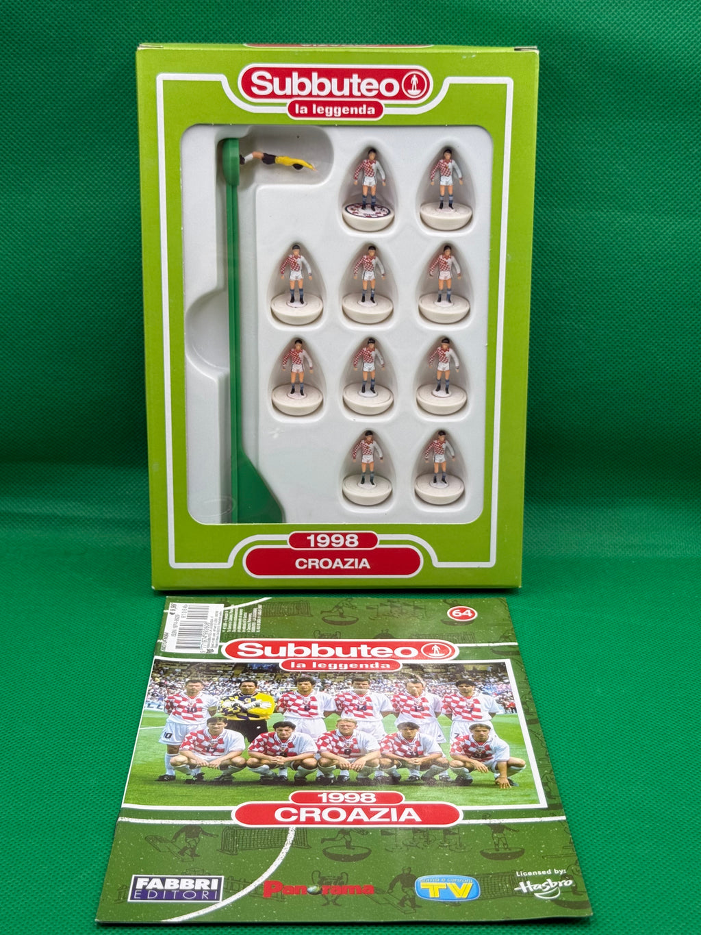 Subbuteo squadra Leggenda Lw Croazia 1998 - con Libretto