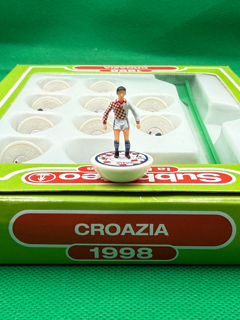 Subbuteo squadra Leggenda Lw Croazia 1998 - con Libretto