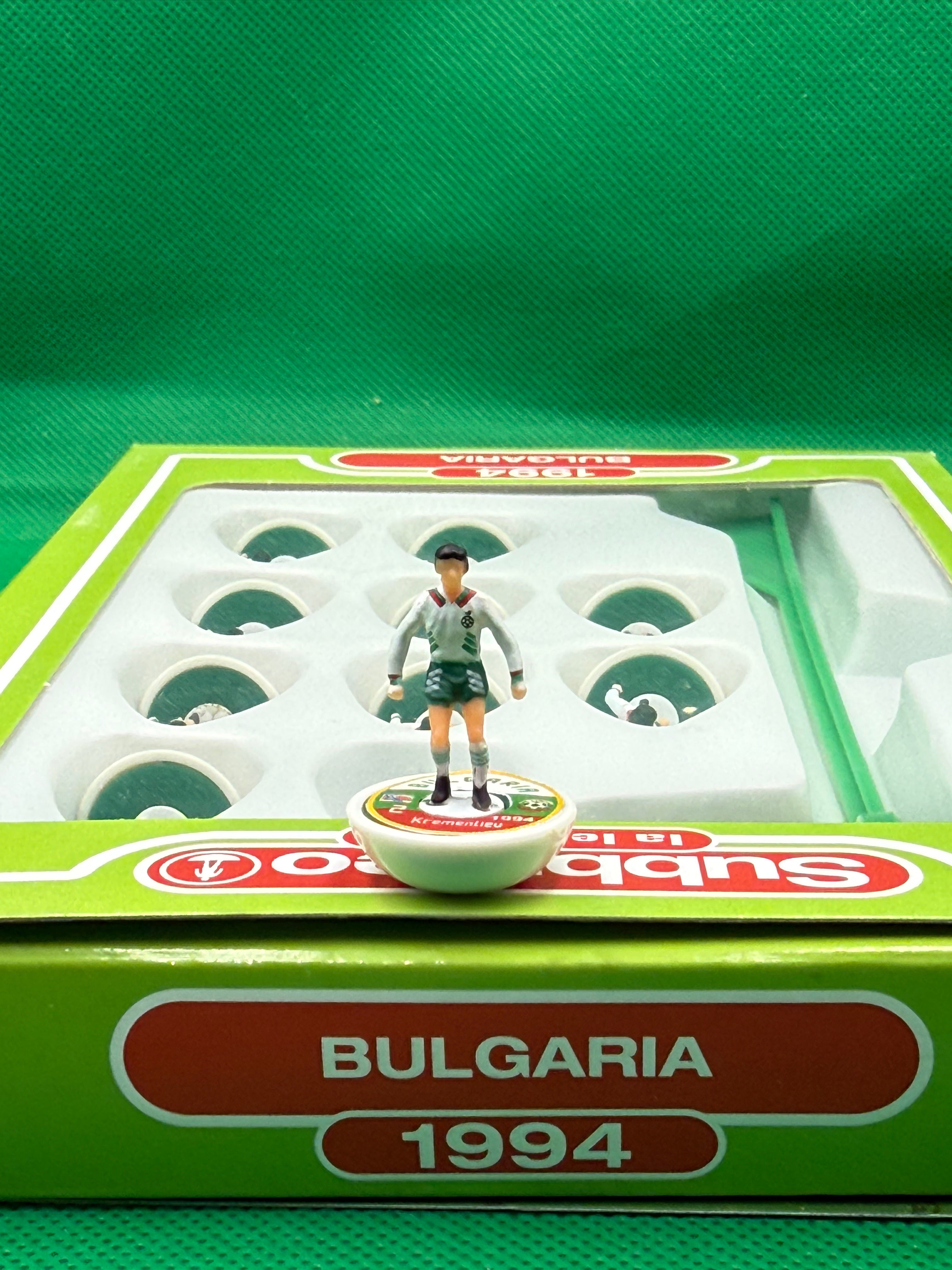 Subbuteo squadra Leggenda Lw Bulgaria 1994 - con Libretto