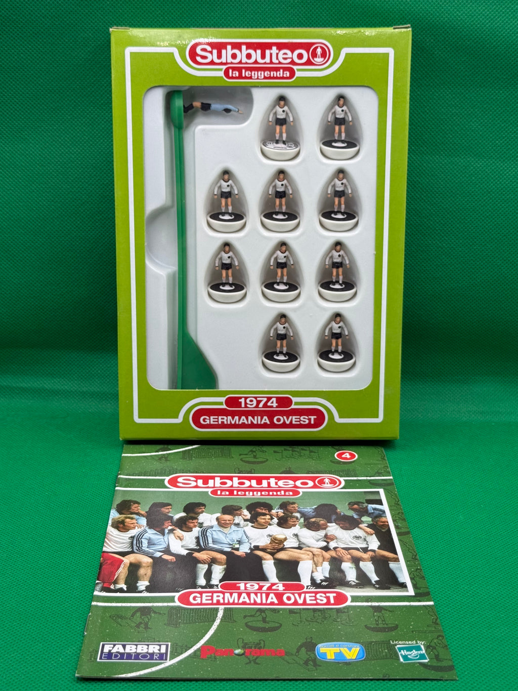 Subbuteo squadra Leggenda Lw Germania Ovest 1974 - con Libretto