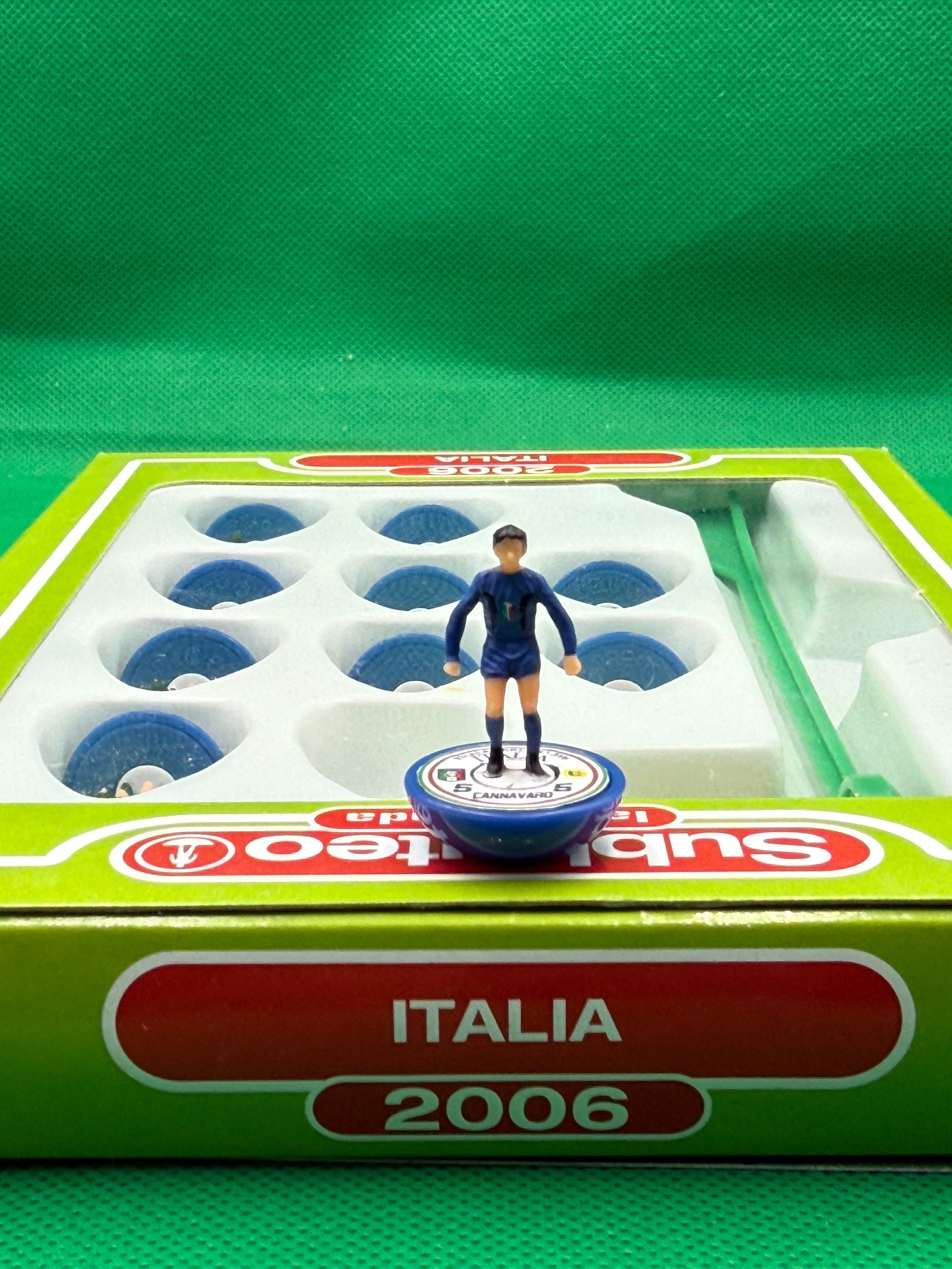 Subbuteo squadra Leggenda Lw Italia 2006 - con Libretto