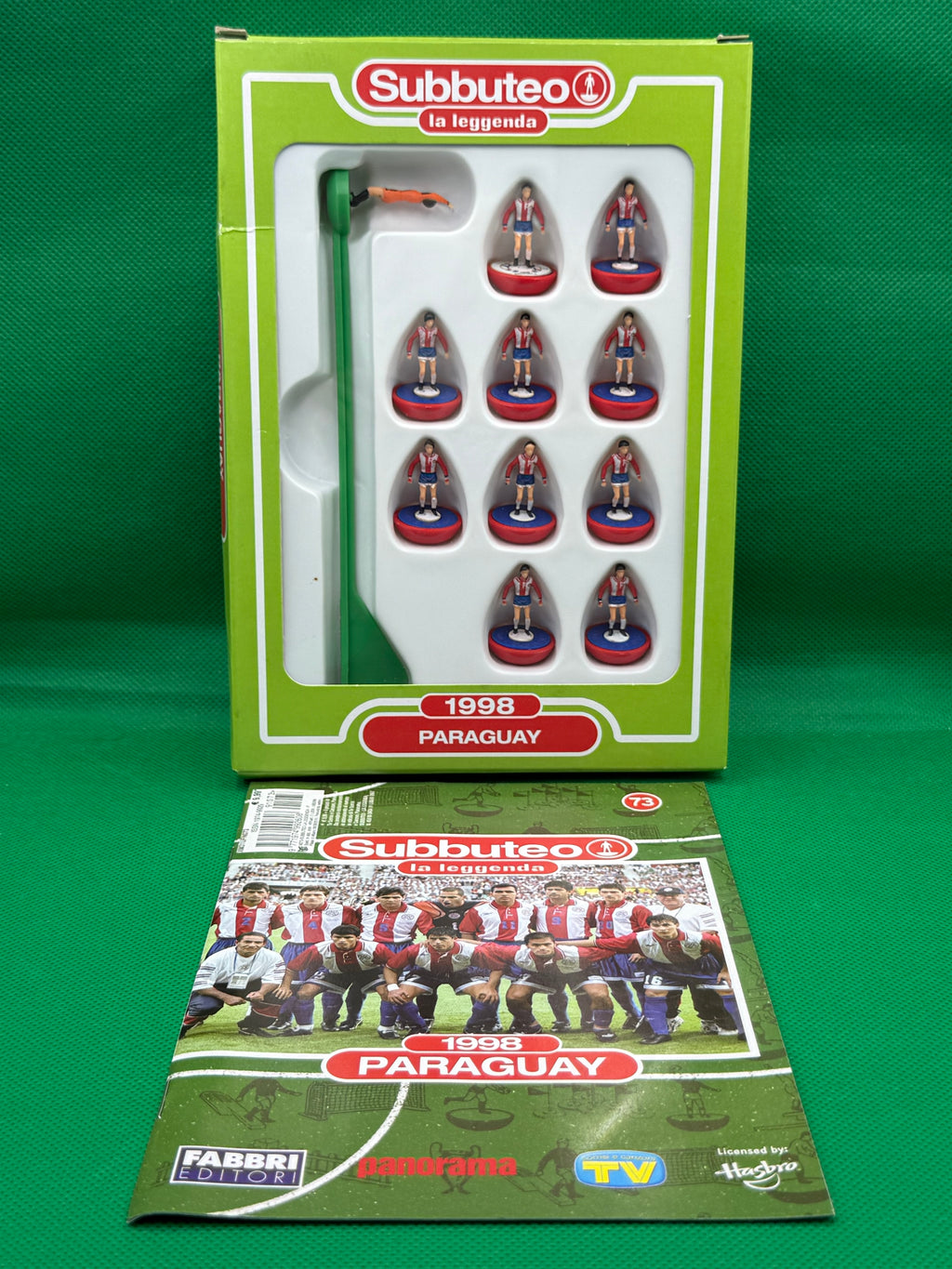 Subbuteo squadra Leggenda Lw Paraguay 1998 - con Libretto