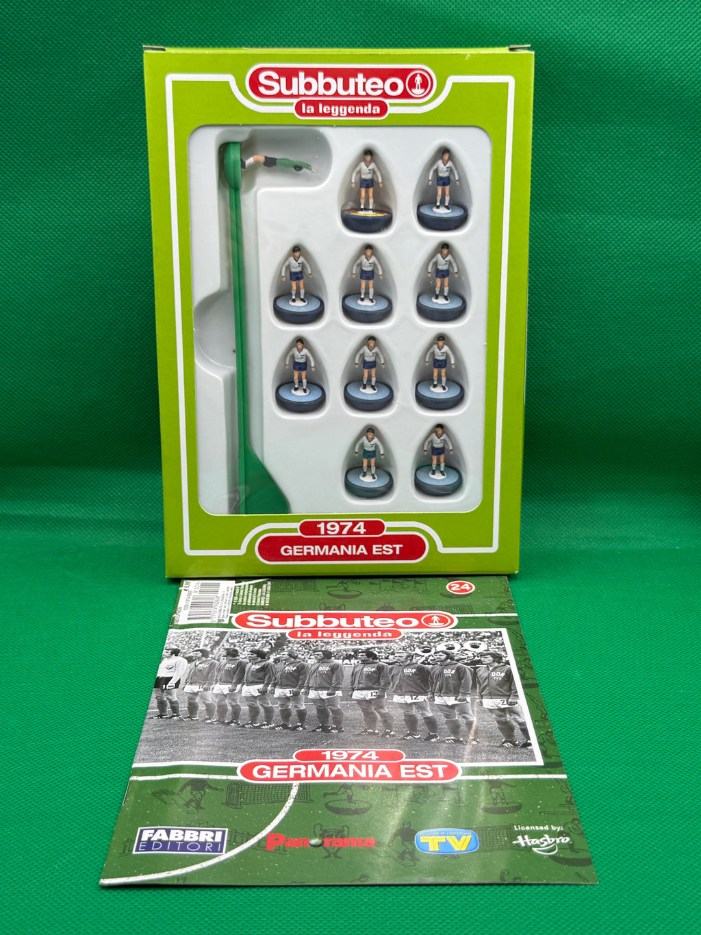 Subbuteo squadra Leggenda Lw Germania Est 1974 - con Libretto