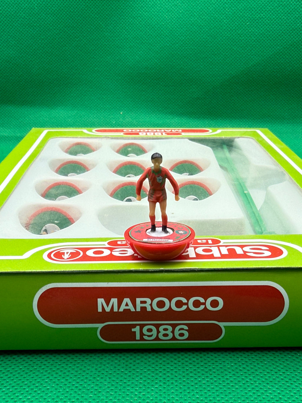 Subbuteo squadra Leggenda Lw Marocco 1986 - con Libretto