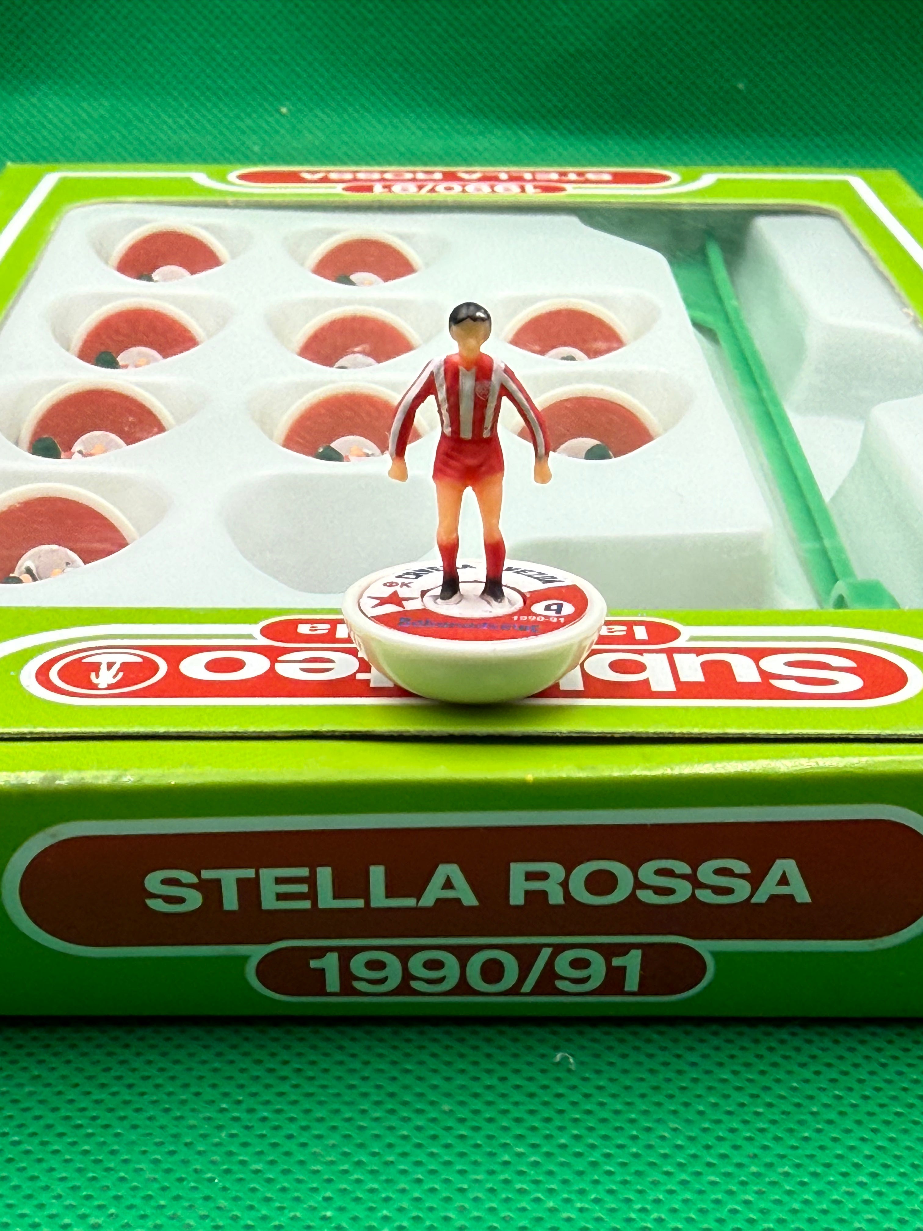 Subbuteo squadra Leggenda Lw Stella Rossa 1990/91 - con Libretto