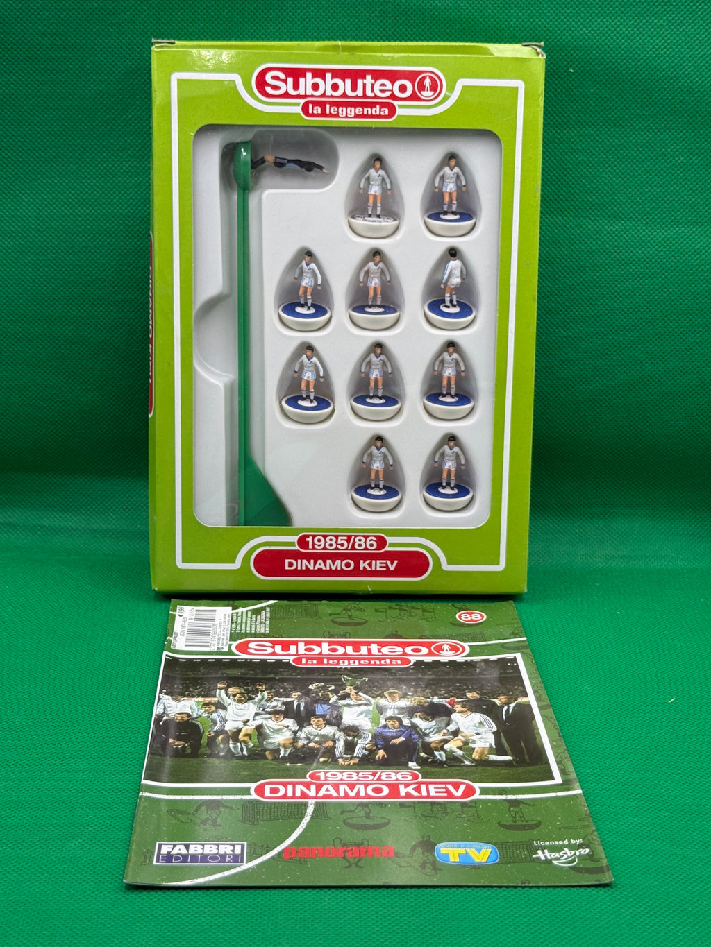 Subbuteo squadra Leggenda Lw Dinamo Kiev 1985/86 - con Libretto