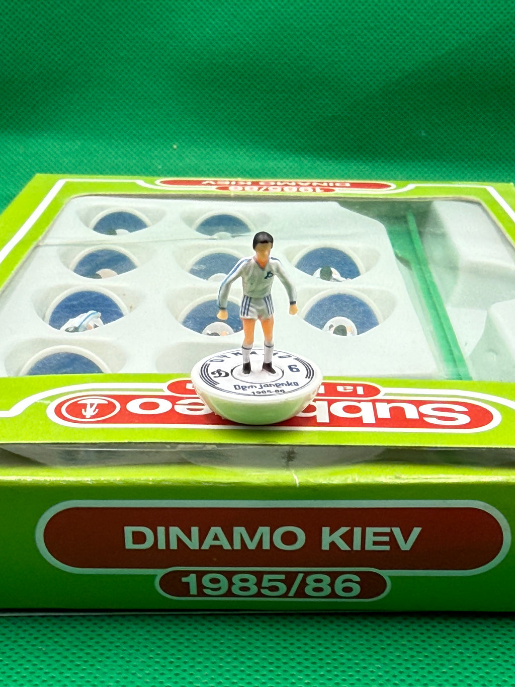 Subbuteo squadra Leggenda Lw Dinamo Kiev 1985/86 - con Libretto
