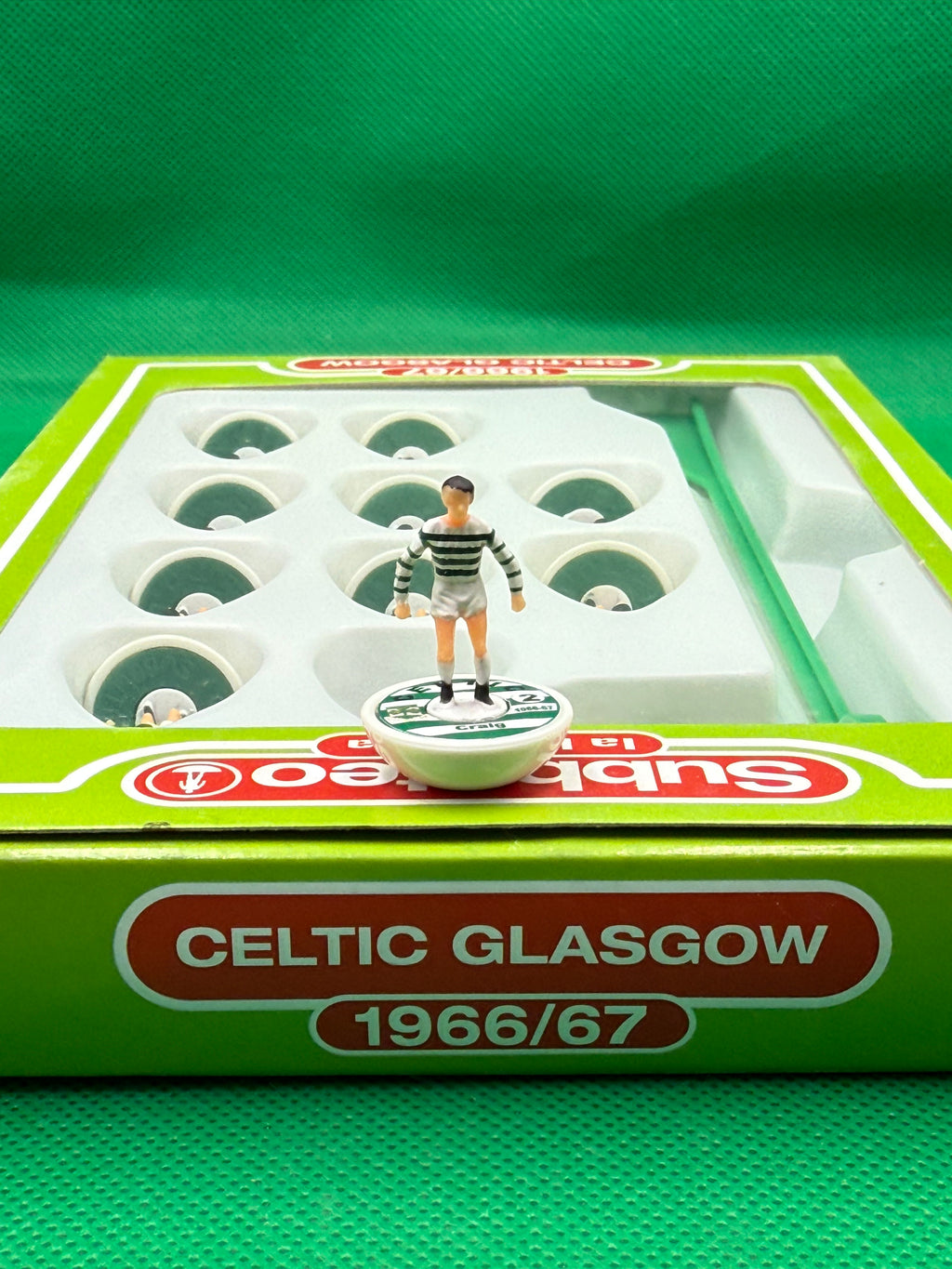 Subbuteo squadra Leggenda Lw Celtic Glasgow 1966/67 - con Libretto