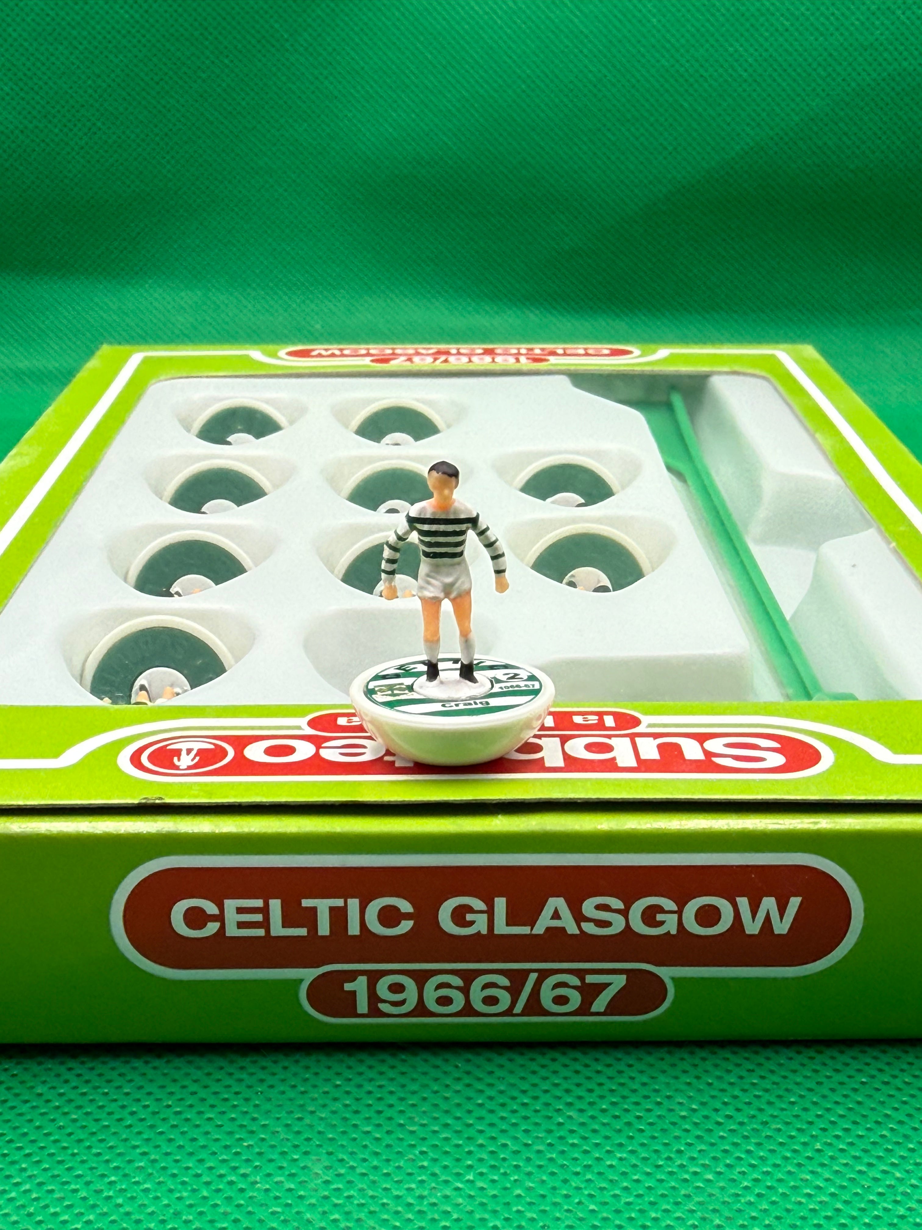 Subbuteo squadra Leggenda Lw Celtic Glasgow 1966/67 - con Libretto