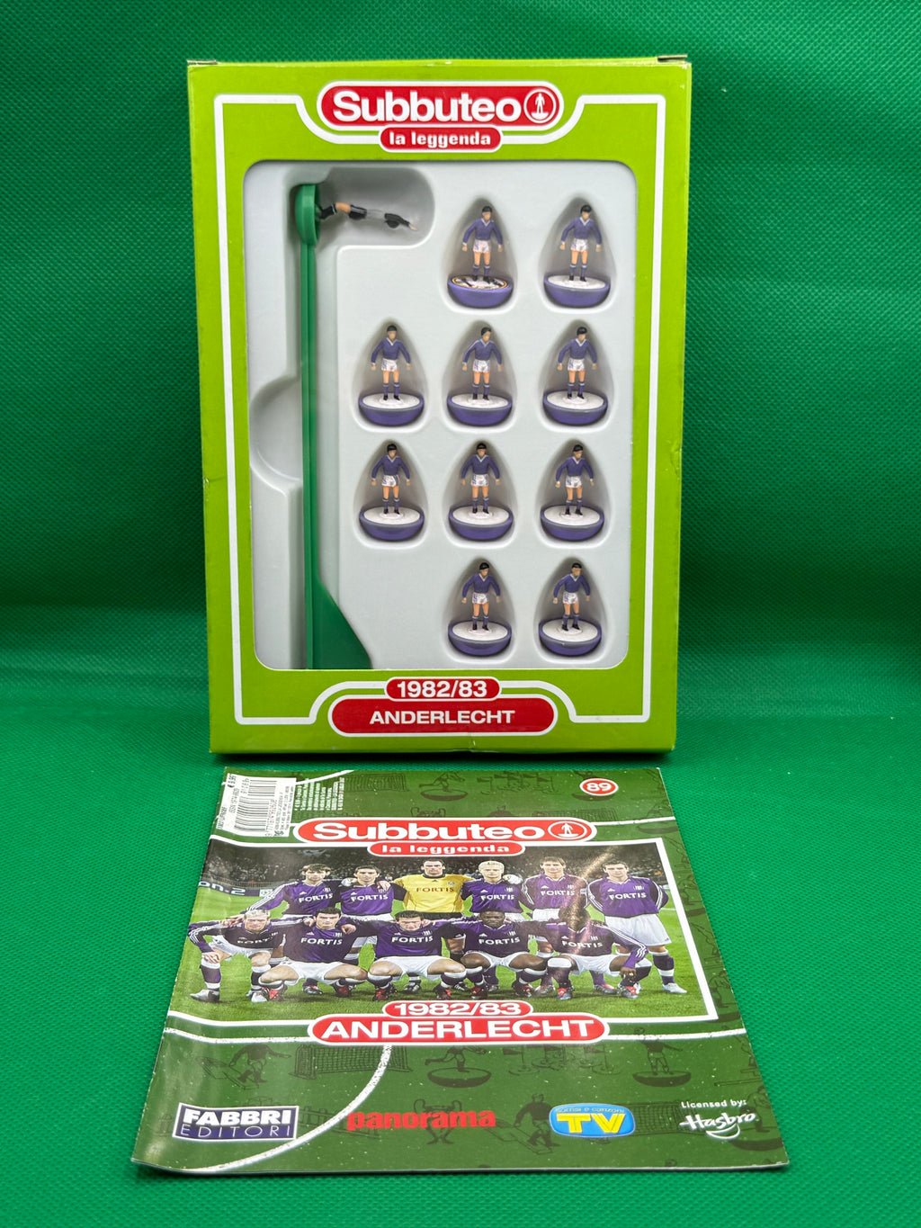Subbuteo squadra Leggenda Lw Anderlecht 1982/83 - con Libretto