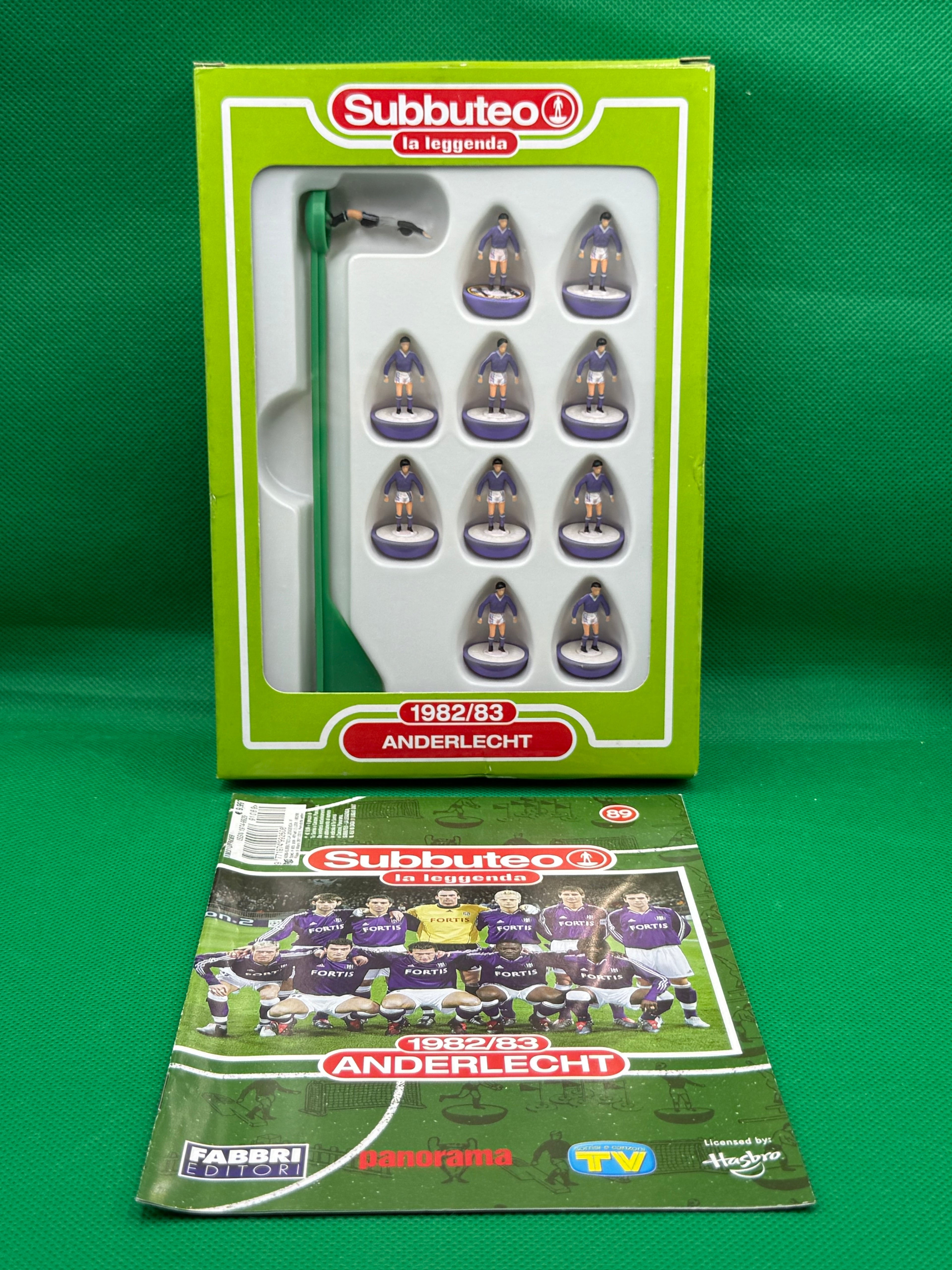 Subbuteo squadra Leggenda Lw Anderlecht 1982/83 - con Libretto