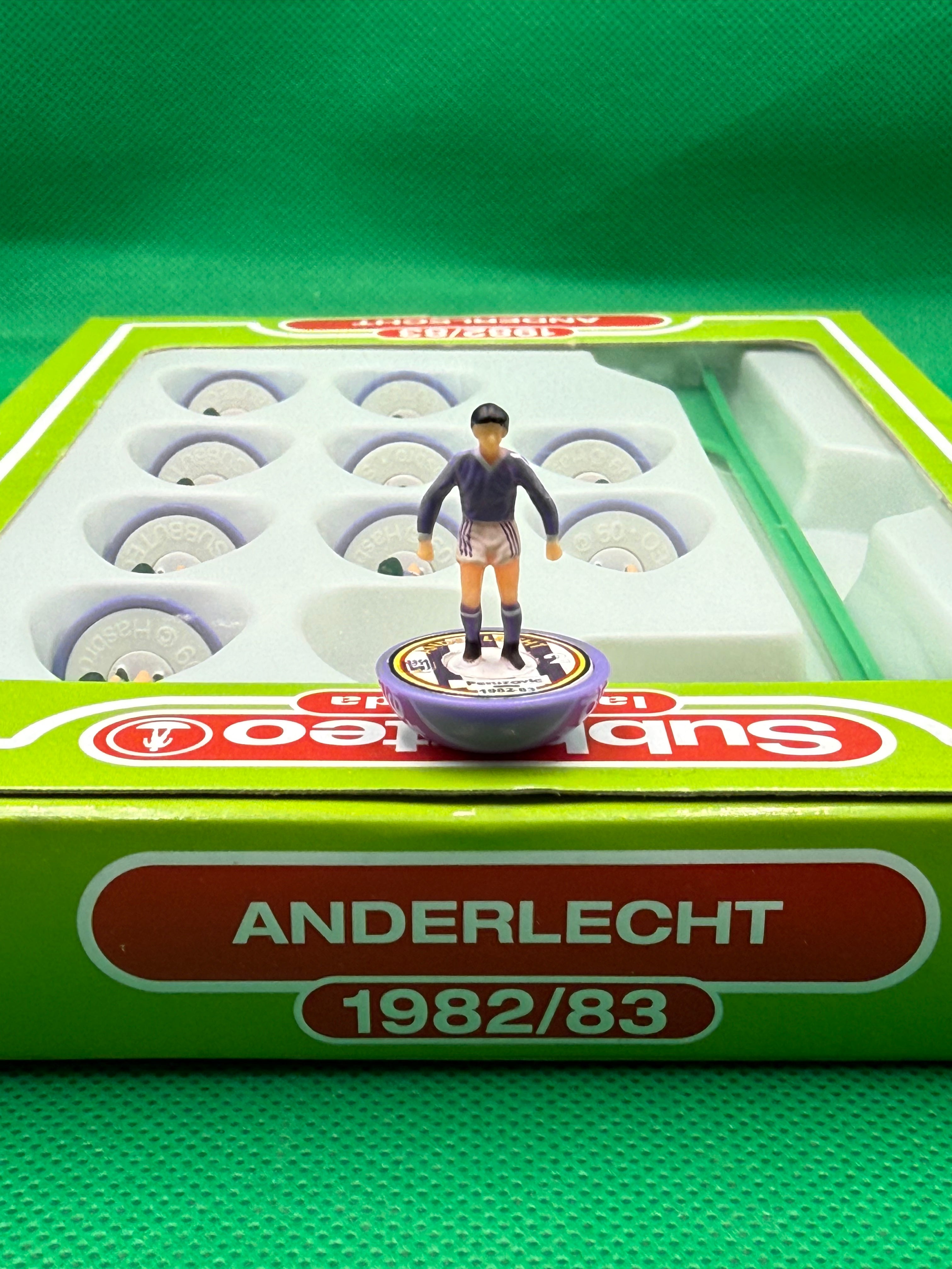Subbuteo squadra Leggenda Lw Anderlecht 1982/83 - con Libretto