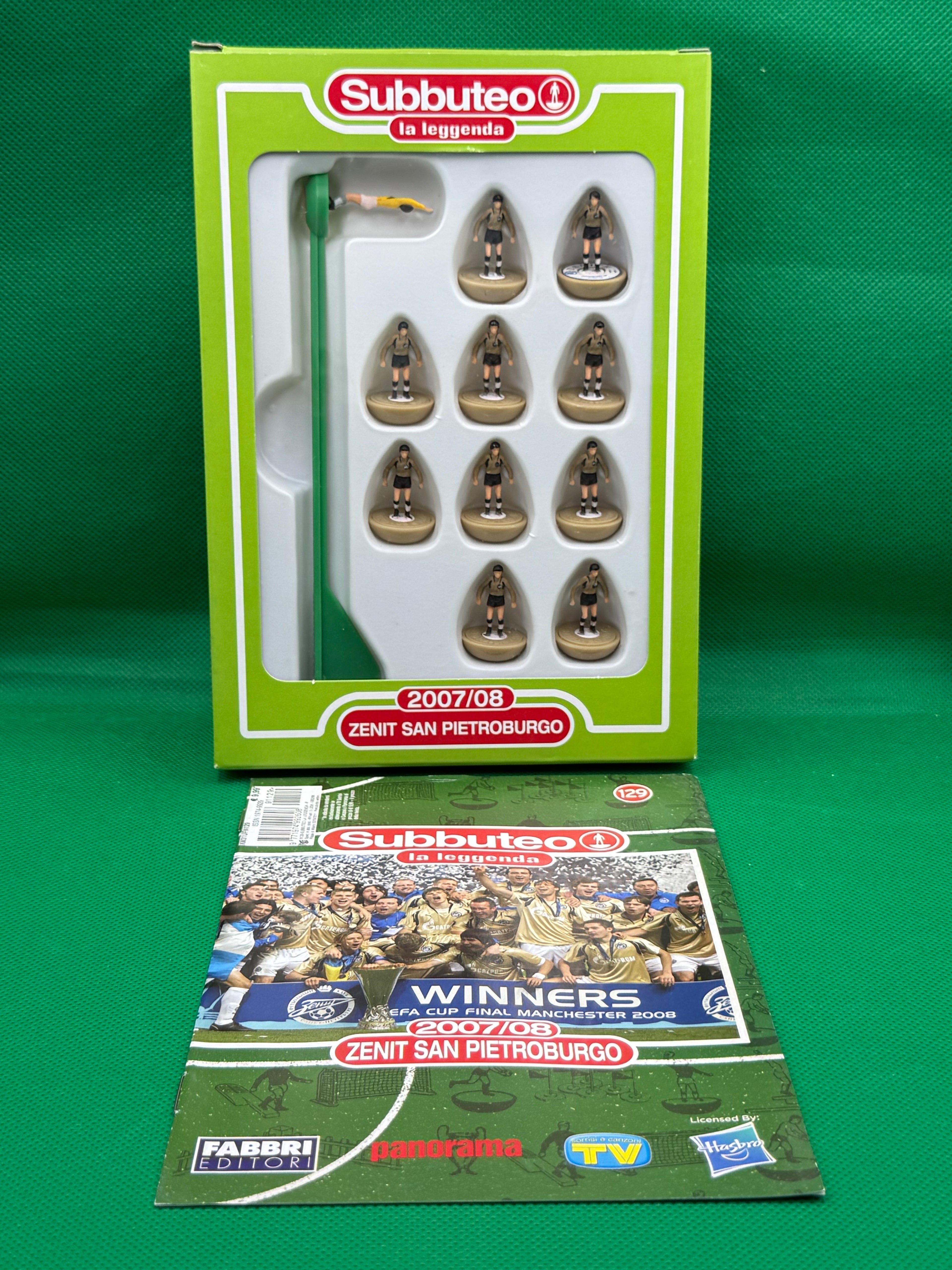 Subbuteo squadra Leggenda Lw Zenit San Pietroburgo 2007/08 - con Libretto